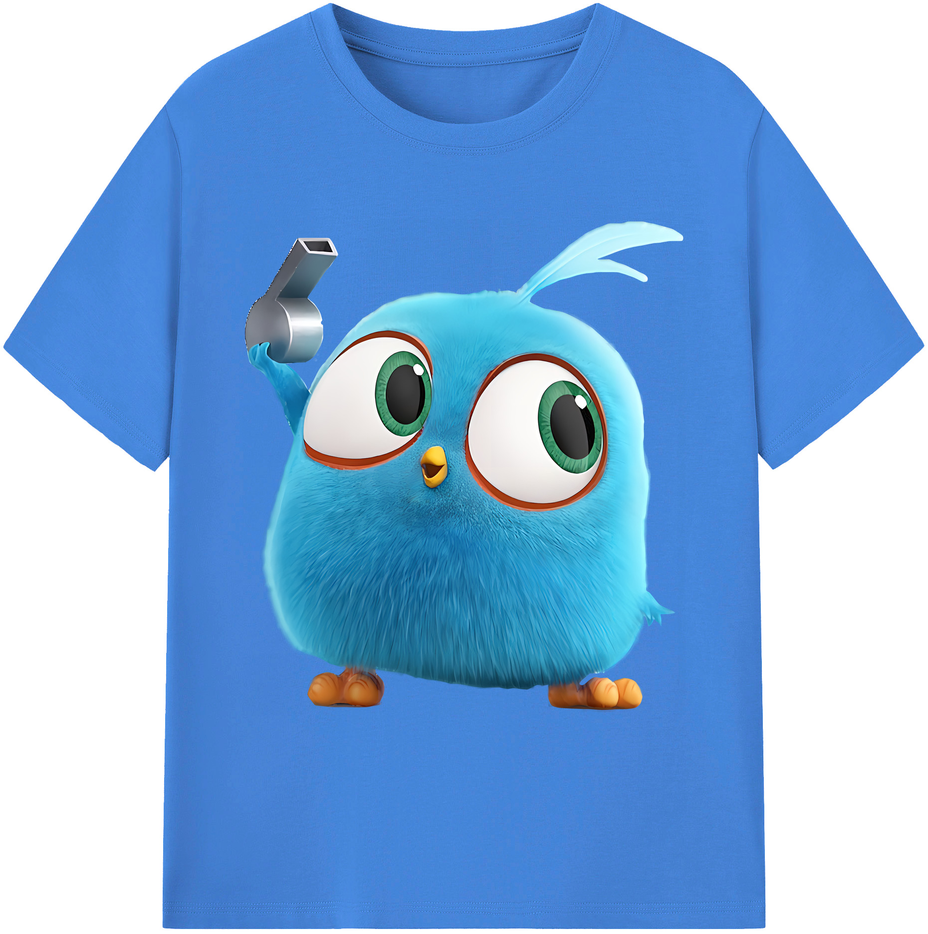 （画像用） Angry Birds アングリーバード 綿100％ メンズ半袖Tシャツ｜肌触りやわらか＆通気性