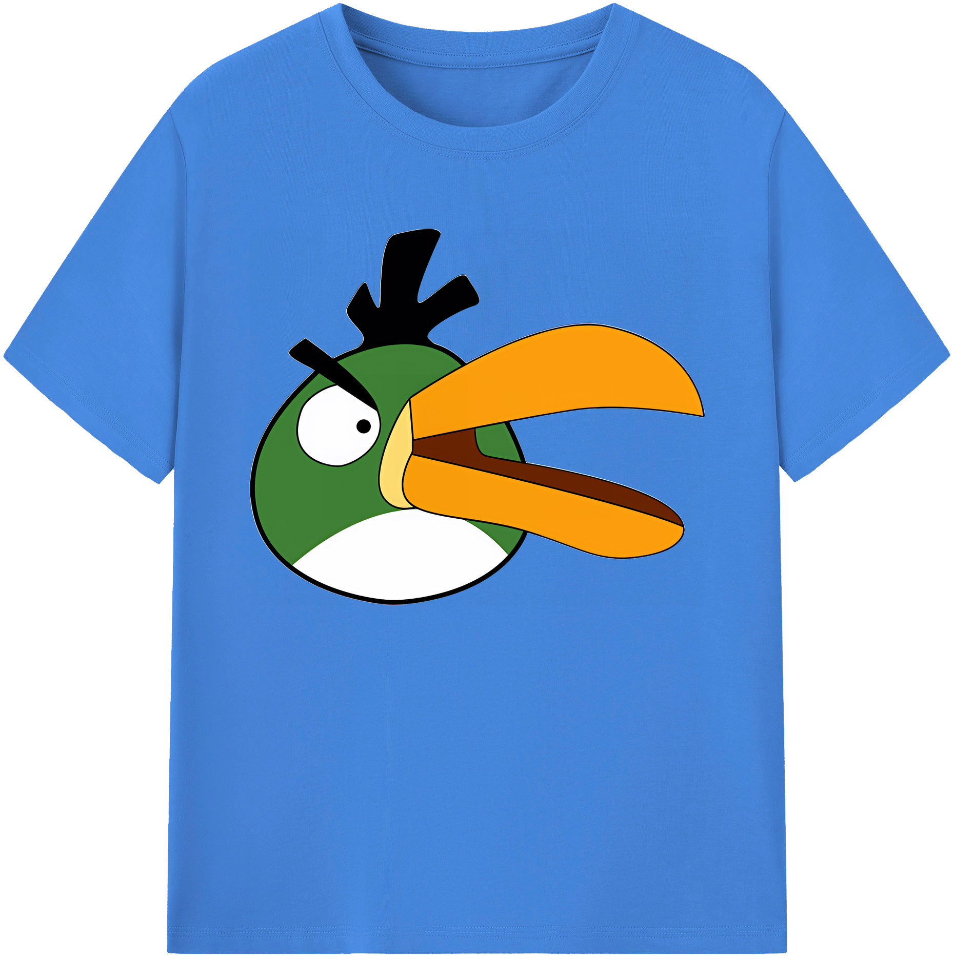 （画像用） Angry Birds アングリーバード 綿100％ メンズ半袖Tシャツ｜肌触りやわらか＆通気性