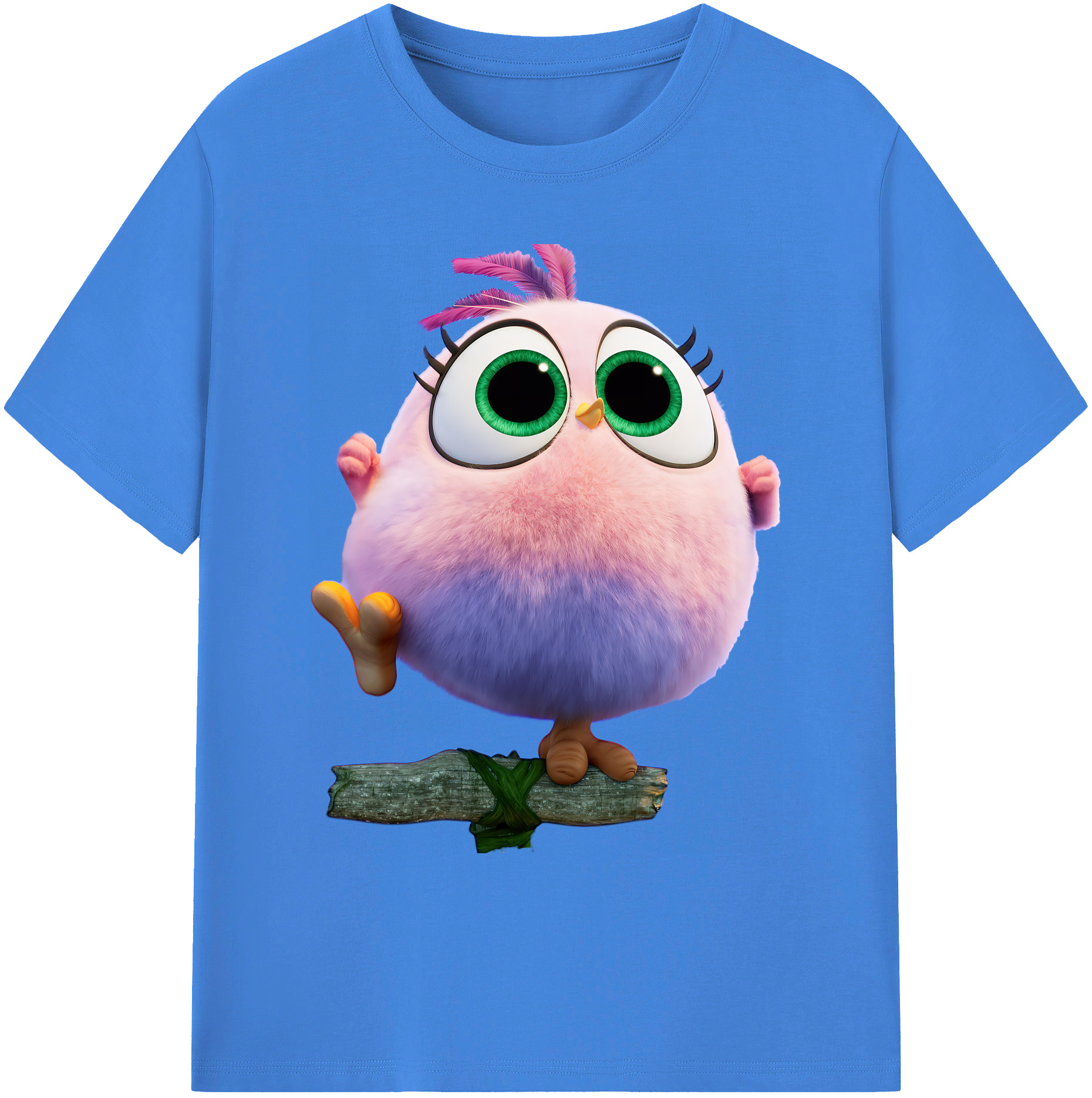 （画像用） Angry Birds アングリーバード 綿100％ メンズ半袖Tシャツ｜肌触りやわらか＆通気性