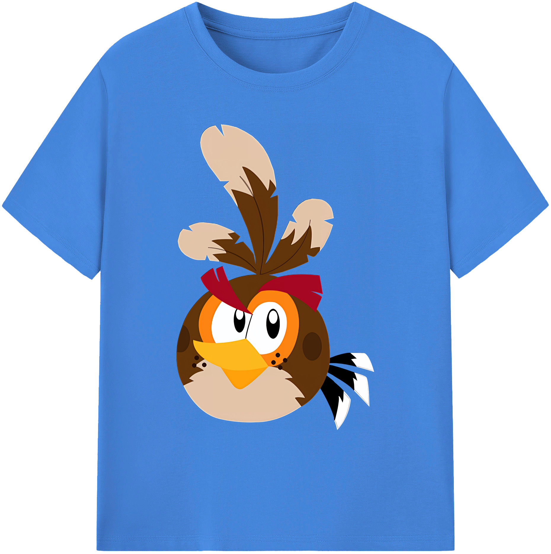 （画像用） Angry Birds アングリーバード 綿100％ メンズ半袖Tシャツ｜肌触りやわらか＆通気性