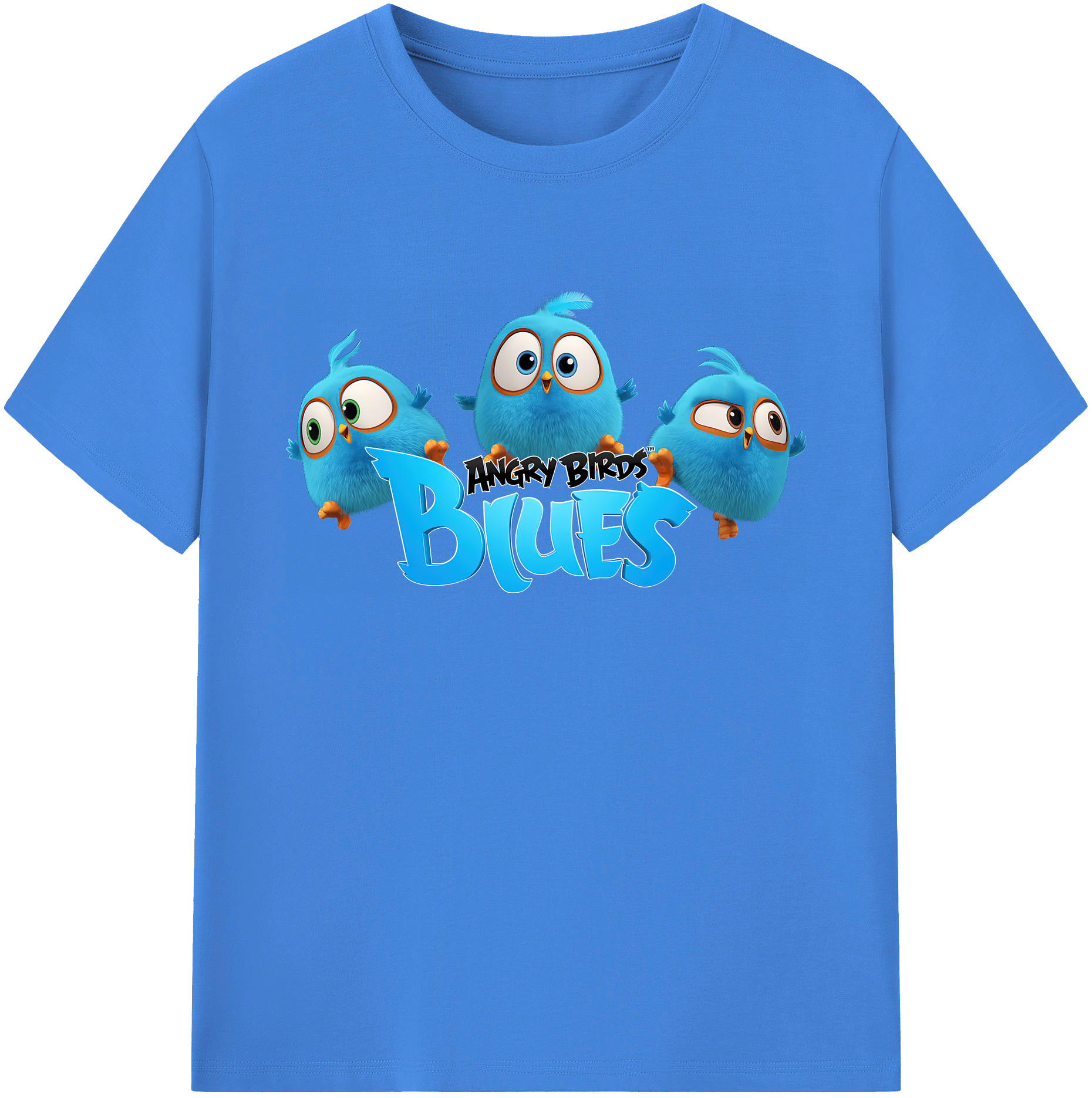（画像用） Angry Birds アングリーバード 綿100％ メンズ半袖Tシャツ｜肌触りやわらか＆通気性