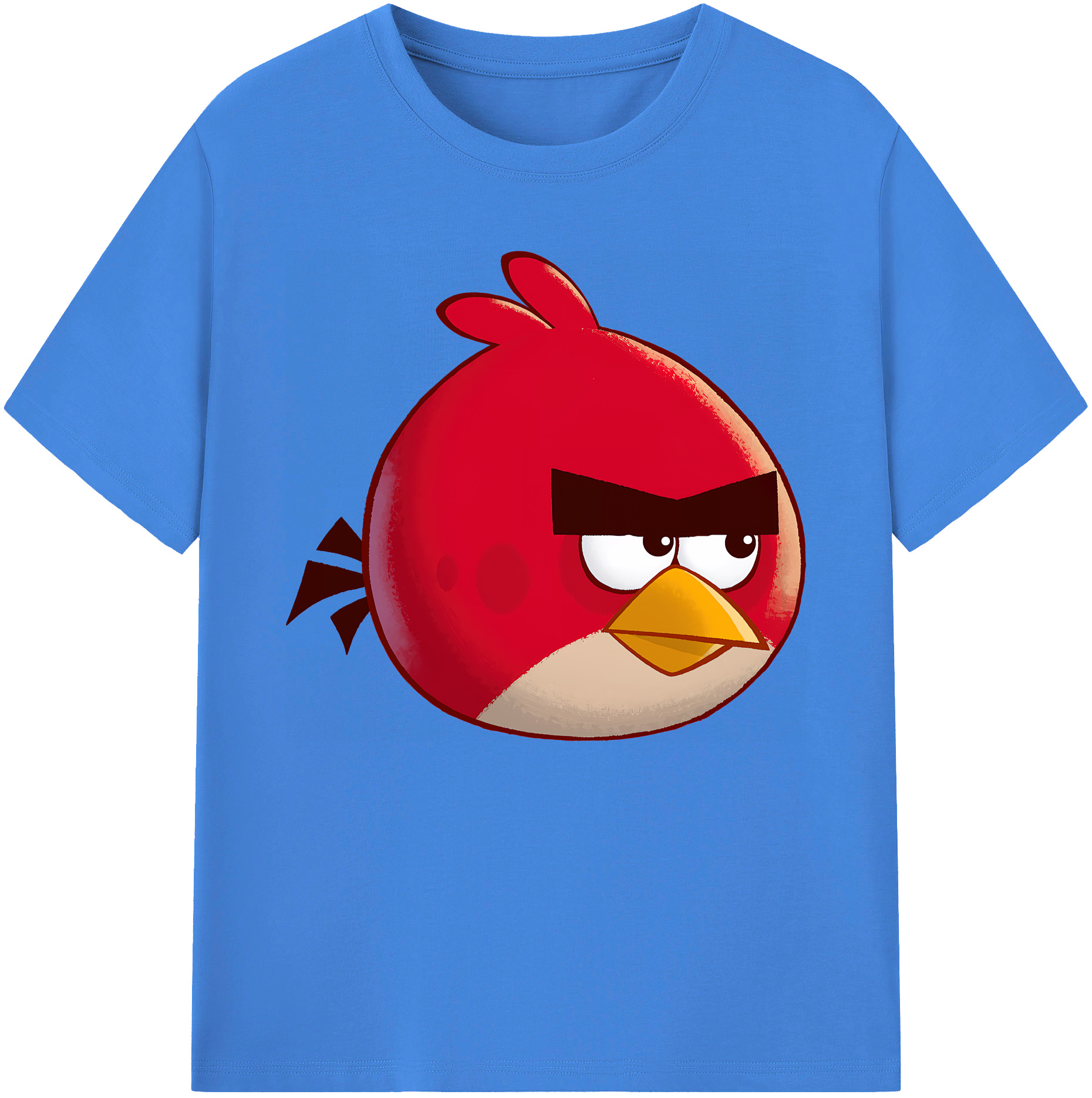 （画像用） Angry Birds アングリーバード 綿100％ メンズ半袖Tシャツ｜肌触りやわらか＆通気性