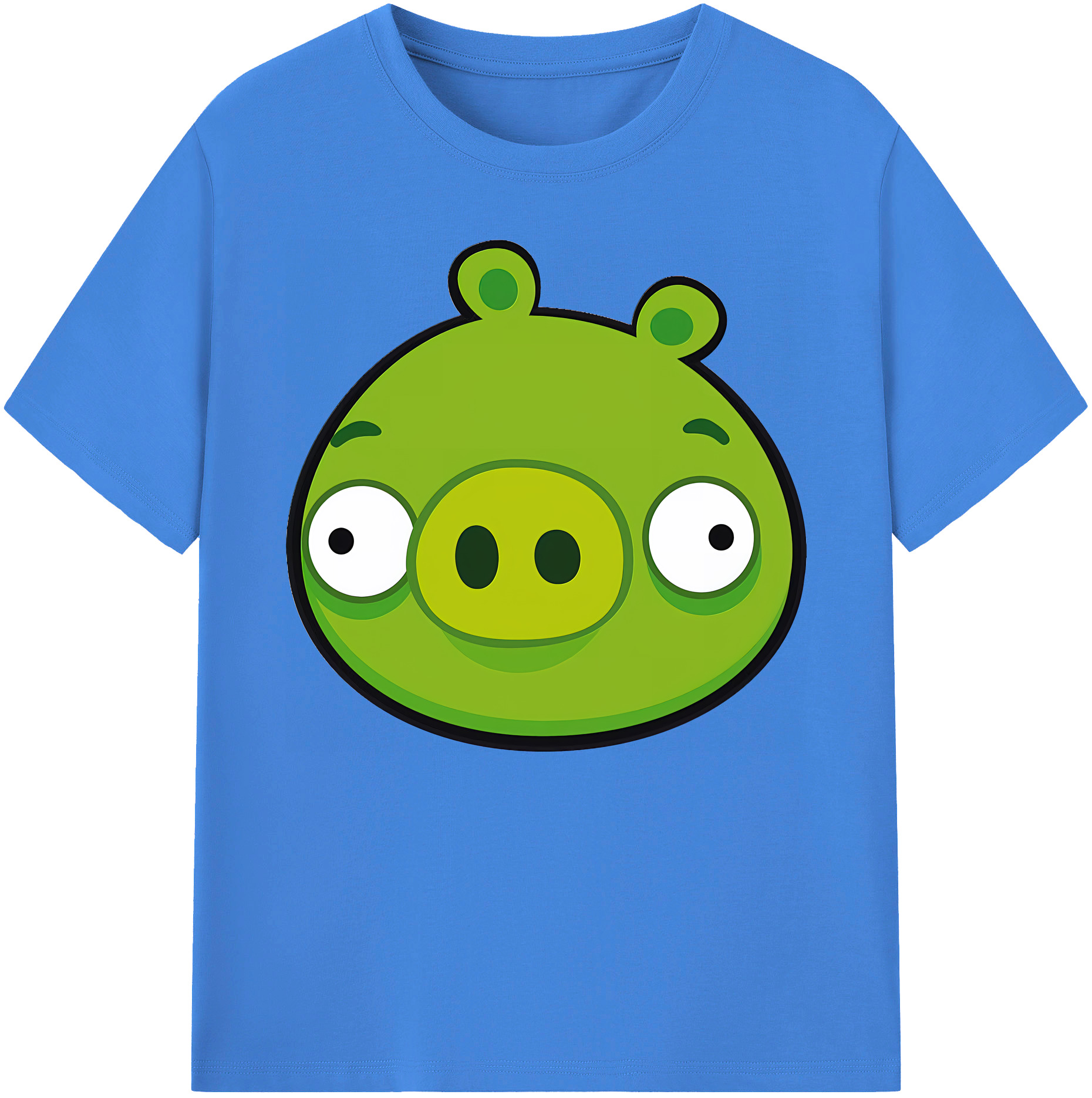（画像用） Angry Birds アングリーバード 綿100％ メンズ半袖Tシャツ｜肌触りやわらか＆通気性