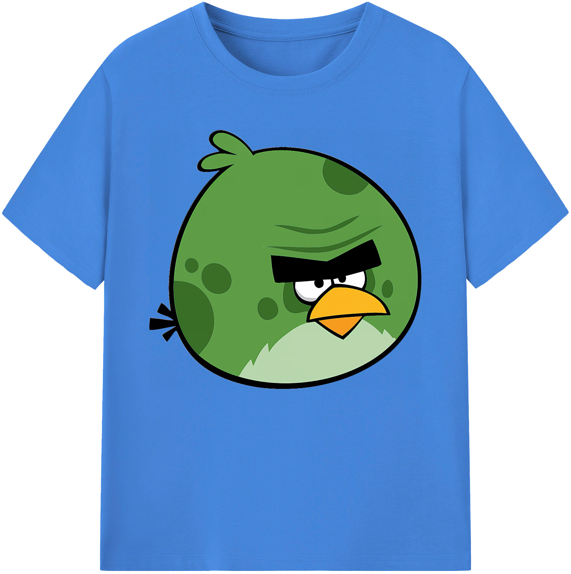 （画像用） Angry Birds アングリーバード 綿100％ メンズ半袖Tシャツ｜肌触りやわらか＆通気性