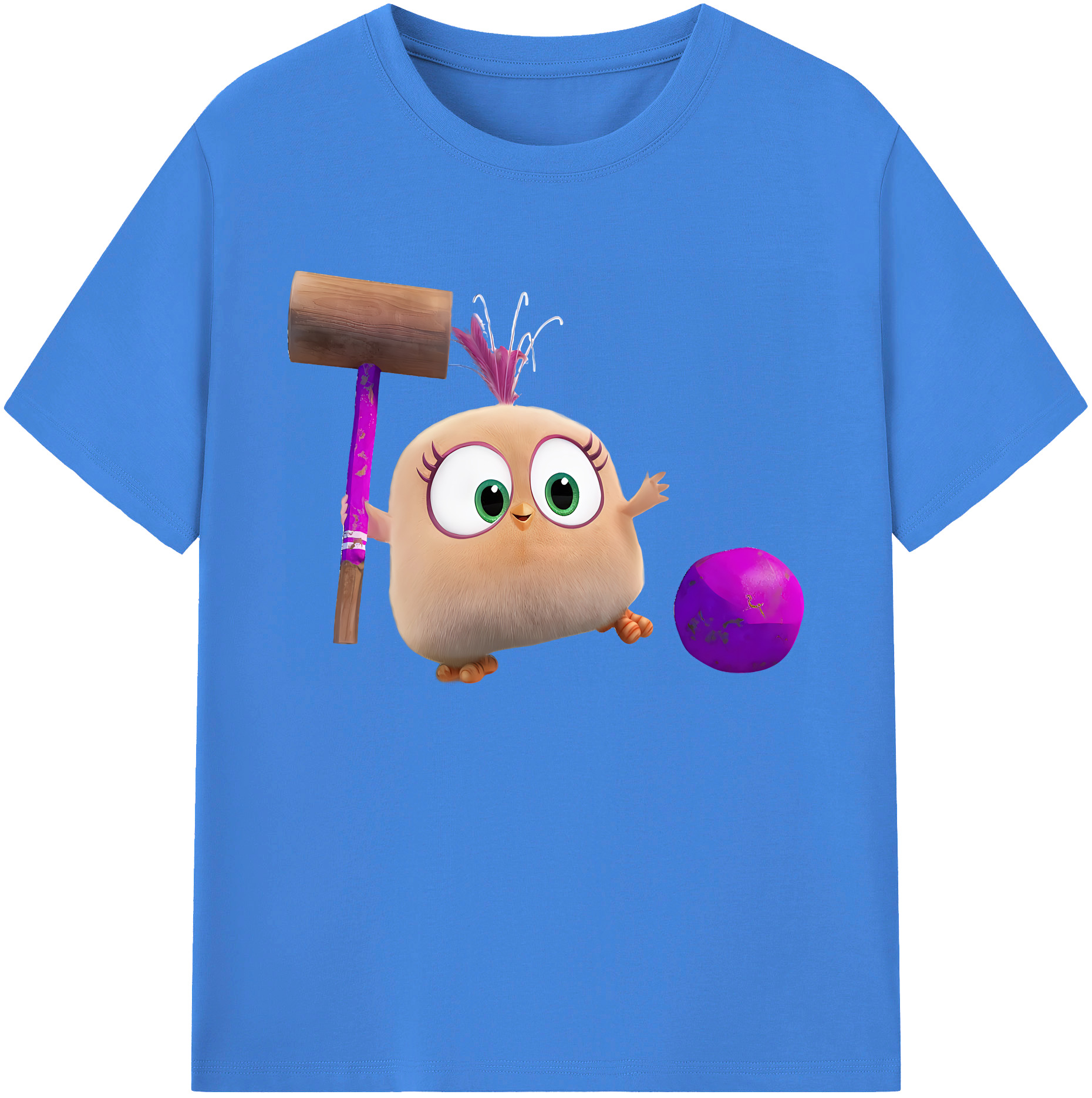 （画像用） Angry Birds アングリーバード 綿100％ メンズ半袖Tシャツ｜肌触りやわらか＆通気性