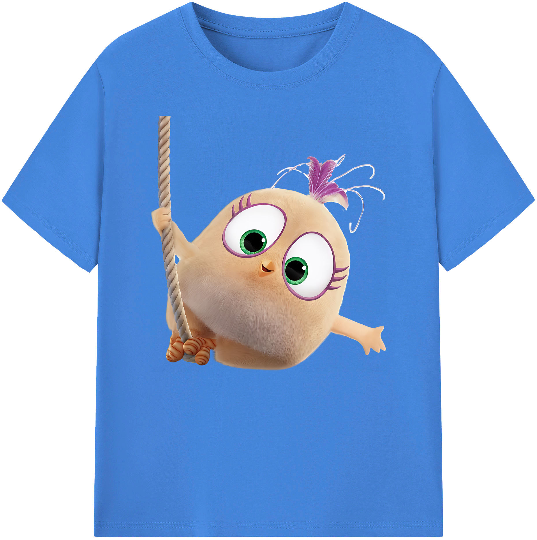 （画像用） Angry Birds アングリーバード 綿100％ メンズ半袖Tシャツ｜肌触りやわらか＆通気性