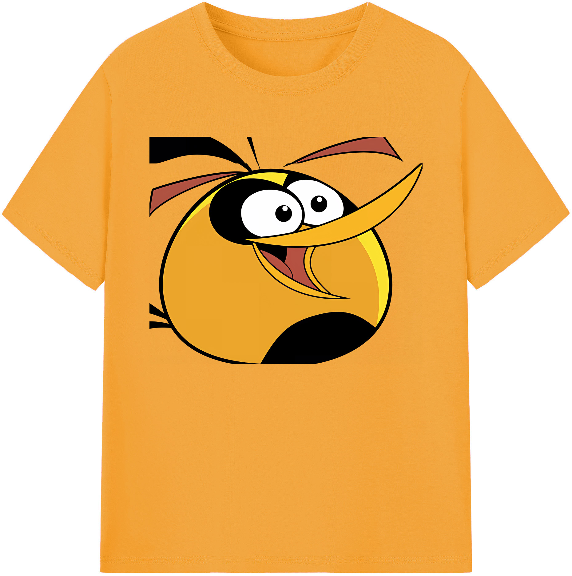 （画像用） Angry Birds アングリーバード 綿100％ メンズ半袖Tシャツ｜肌触りやわらか＆通気性