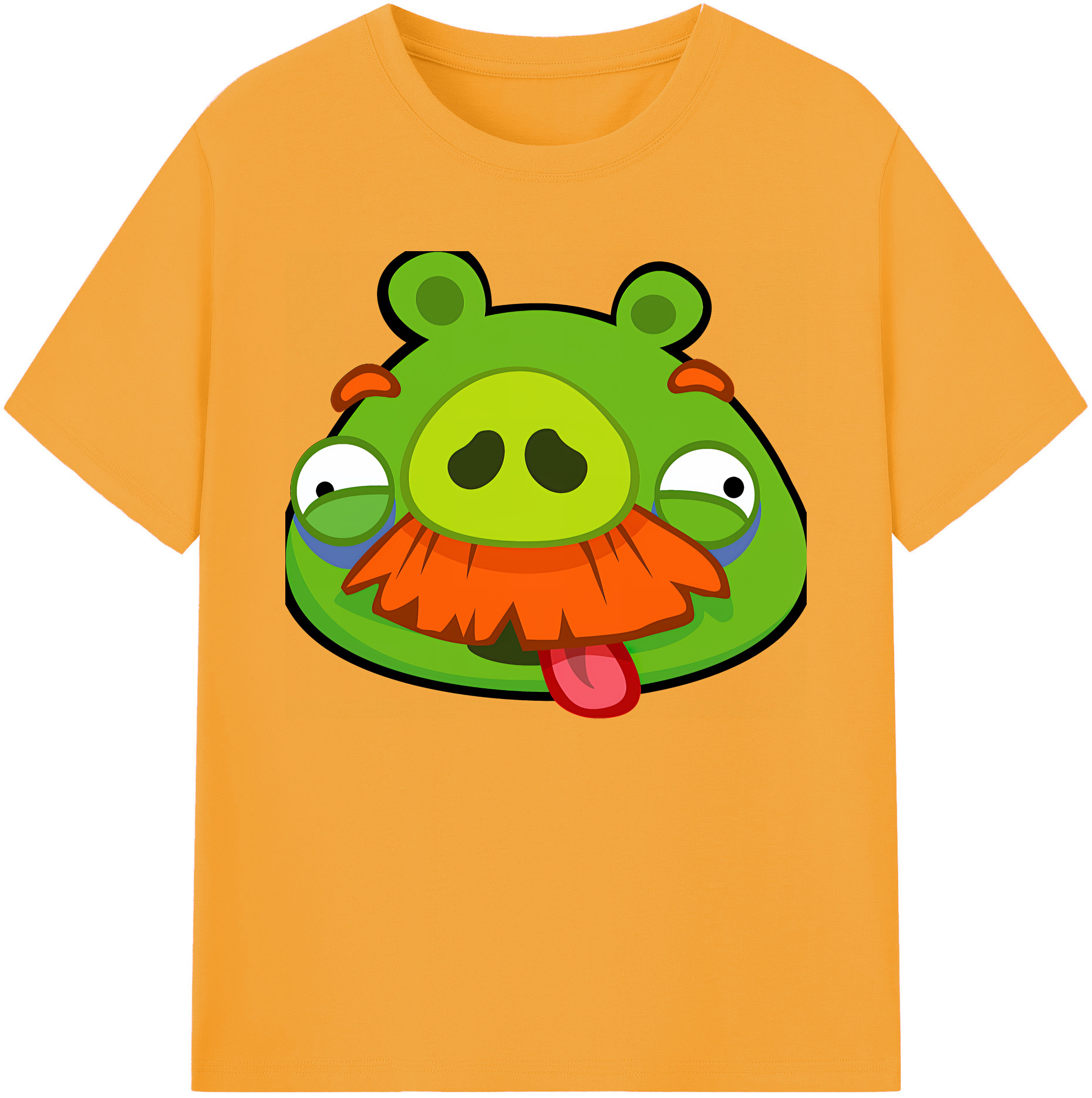 （画像用） Angry Birds アングリーバード 綿100％ メンズ半袖Tシャツ｜肌触りやわらか＆通気性