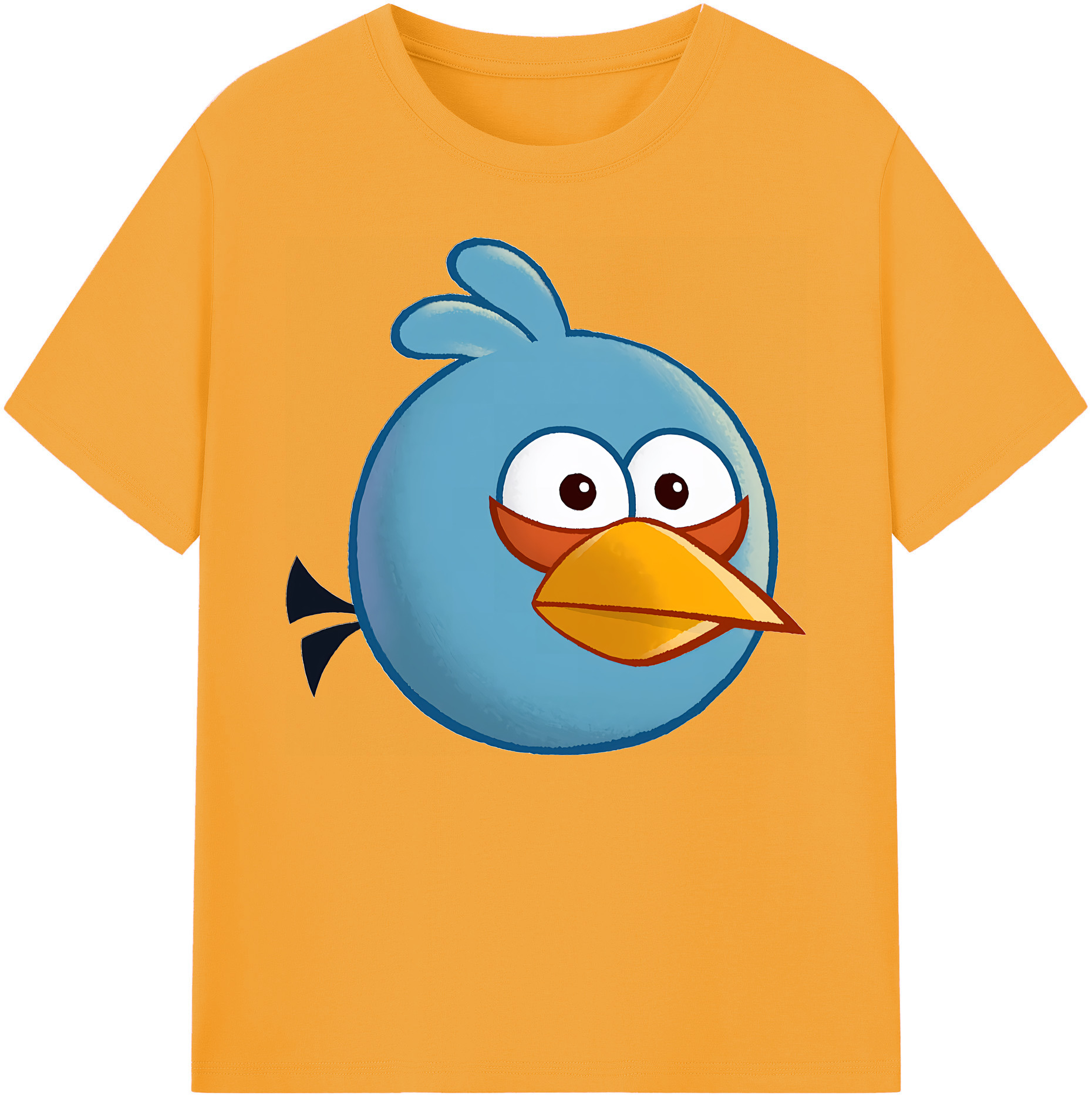 （画像用） Angry Birds アングリーバード 綿100％ メンズ半袖Tシャツ｜肌触りやわらか＆通気性