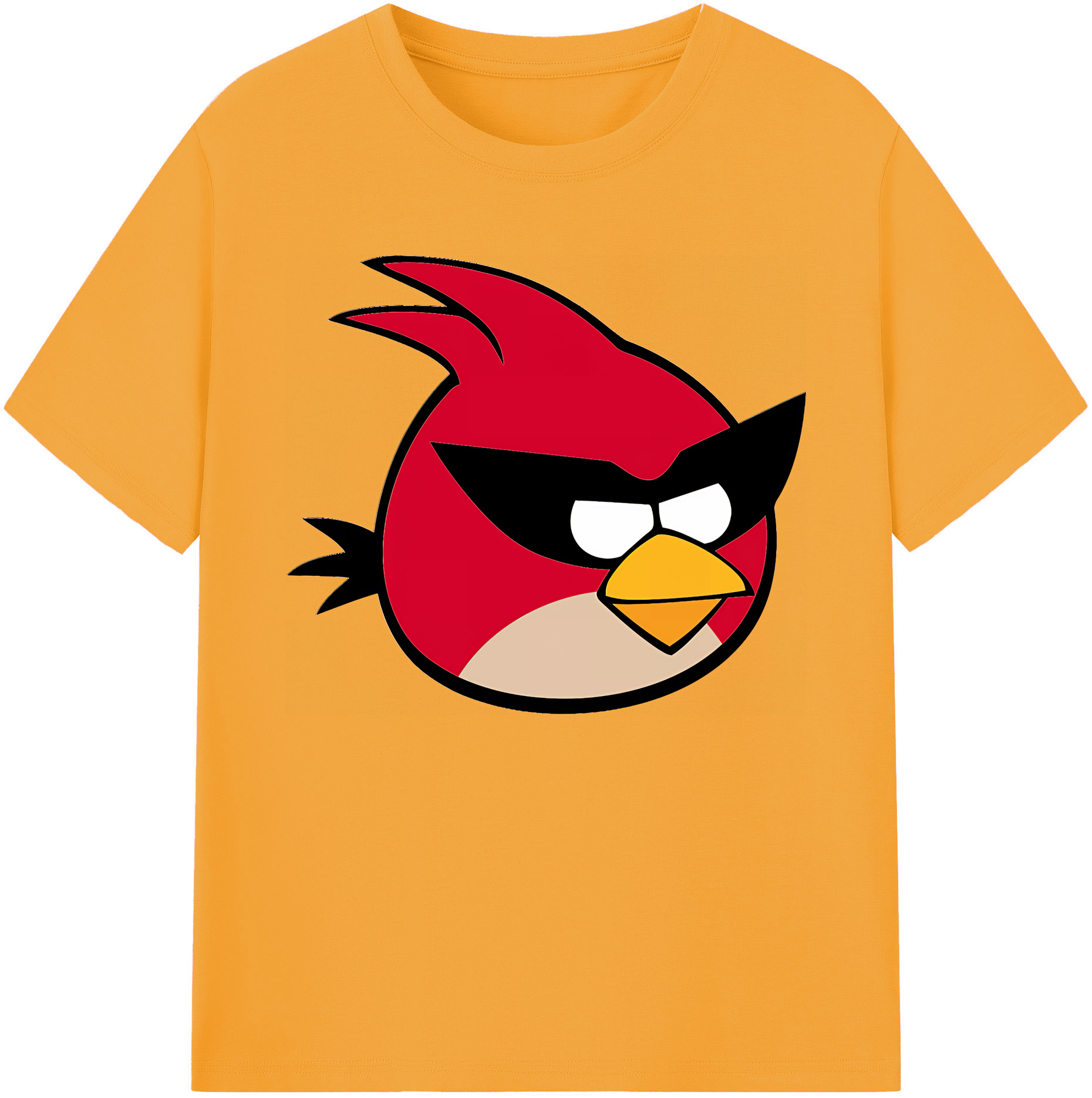 （画像用） Angry Birds アングリーバード 綿100％ メンズ半袖Tシャツ｜肌触りやわらか＆通気性