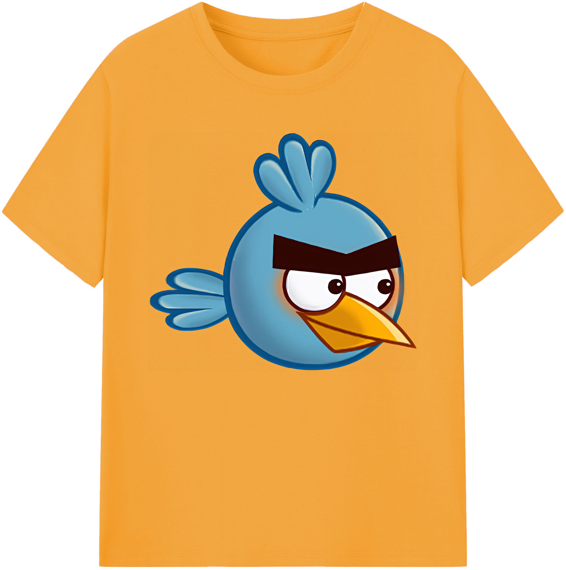 （画像用） Angry Birds アングリーバード 綿100％ メンズ半袖Tシャツ｜肌触りやわらか＆通気性