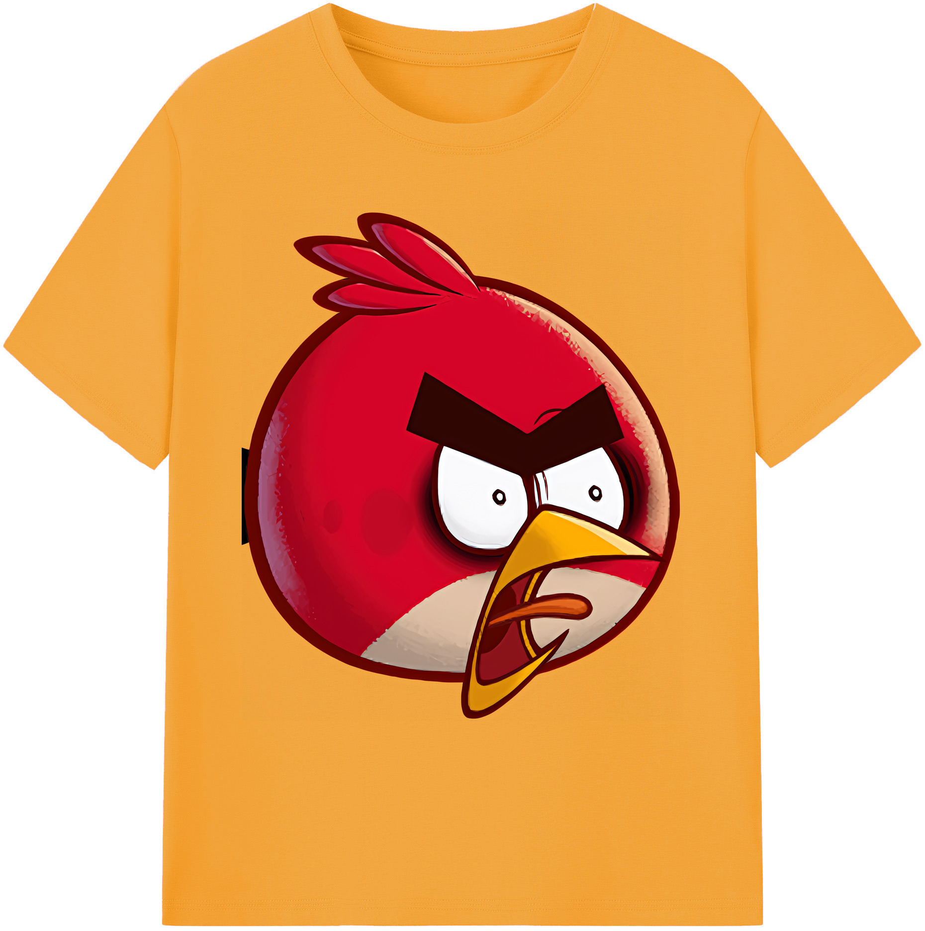 （画像用） Angry Birds アングリーバード 綿100％ メンズ半袖Tシャツ｜肌触りやわらか＆通気性