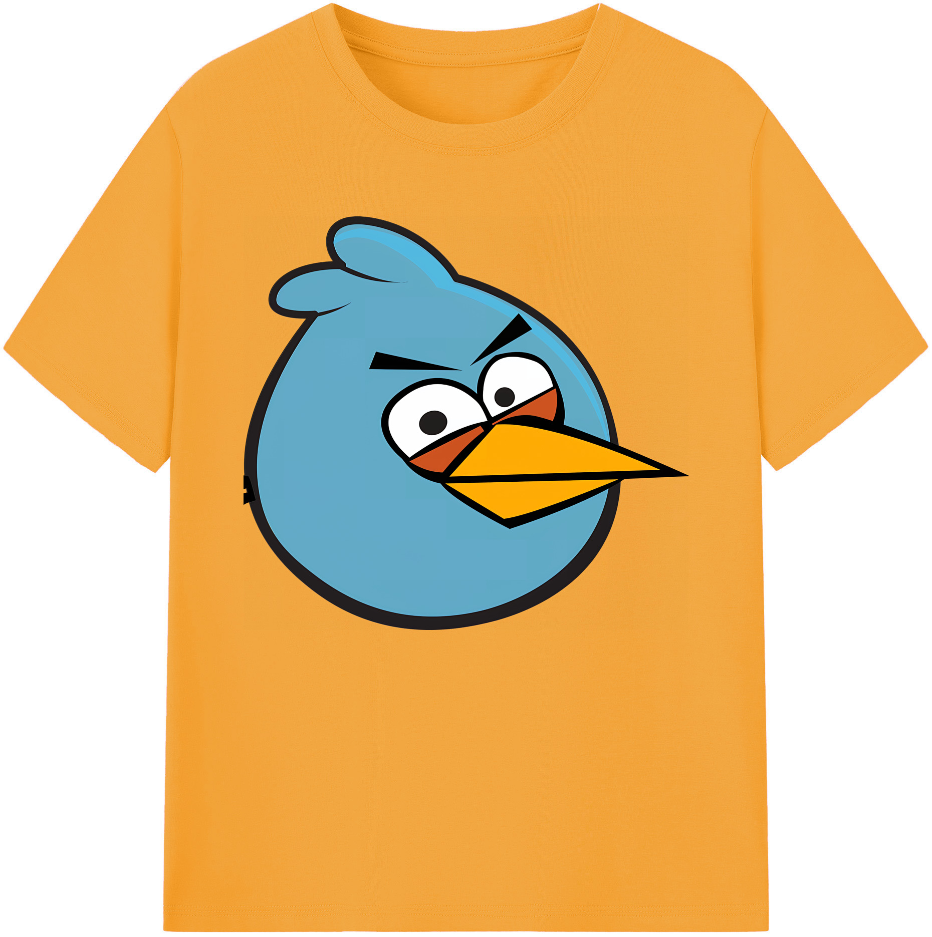 （画像用） Angry Birds アングリーバード 綿100％ メンズ半袖Tシャツ｜肌触りやわらか＆通気性