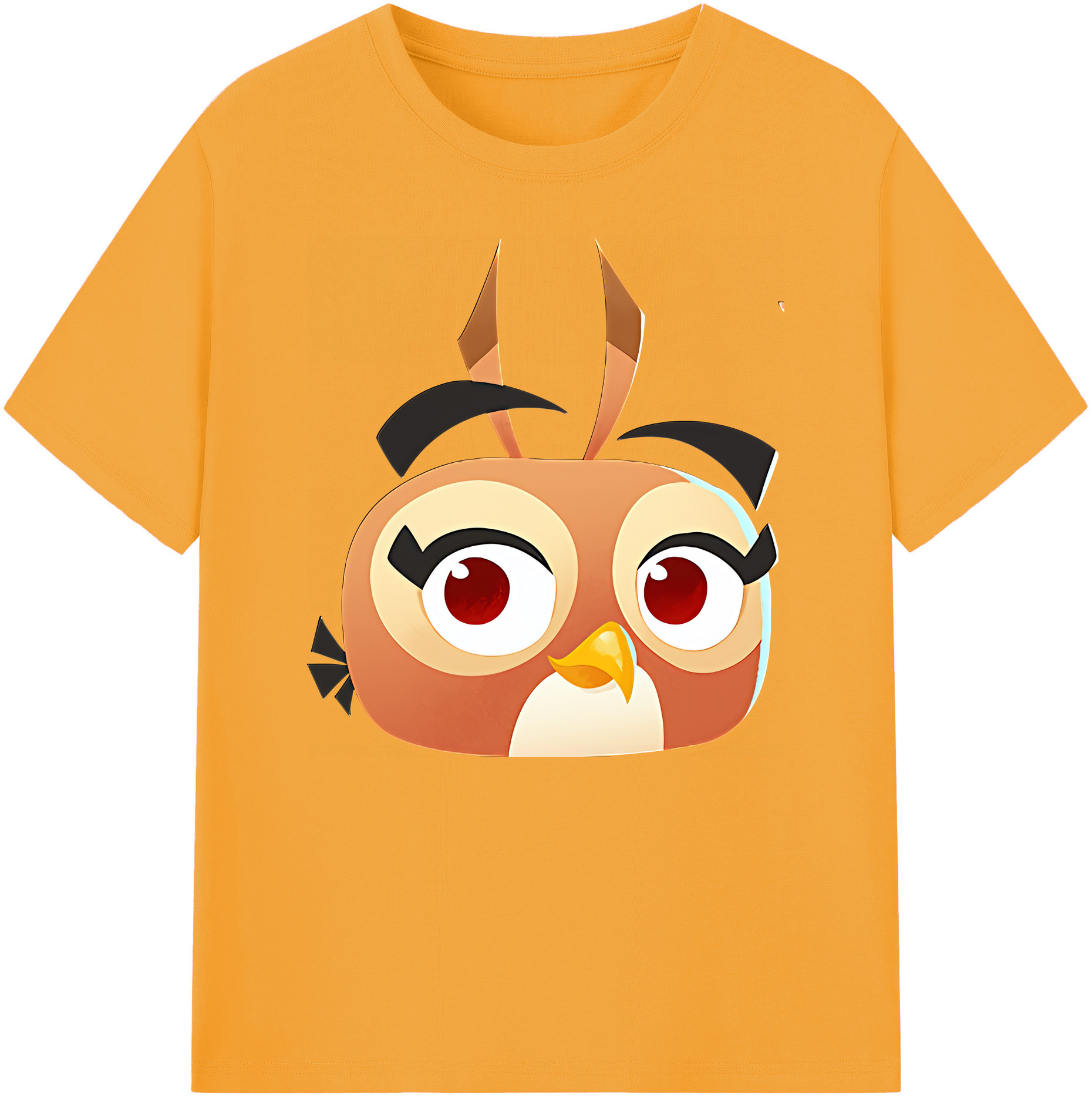（画像用） Angry Birds アングリーバード 綿100％ メンズ半袖Tシャツ｜肌触りやわらか＆通気性