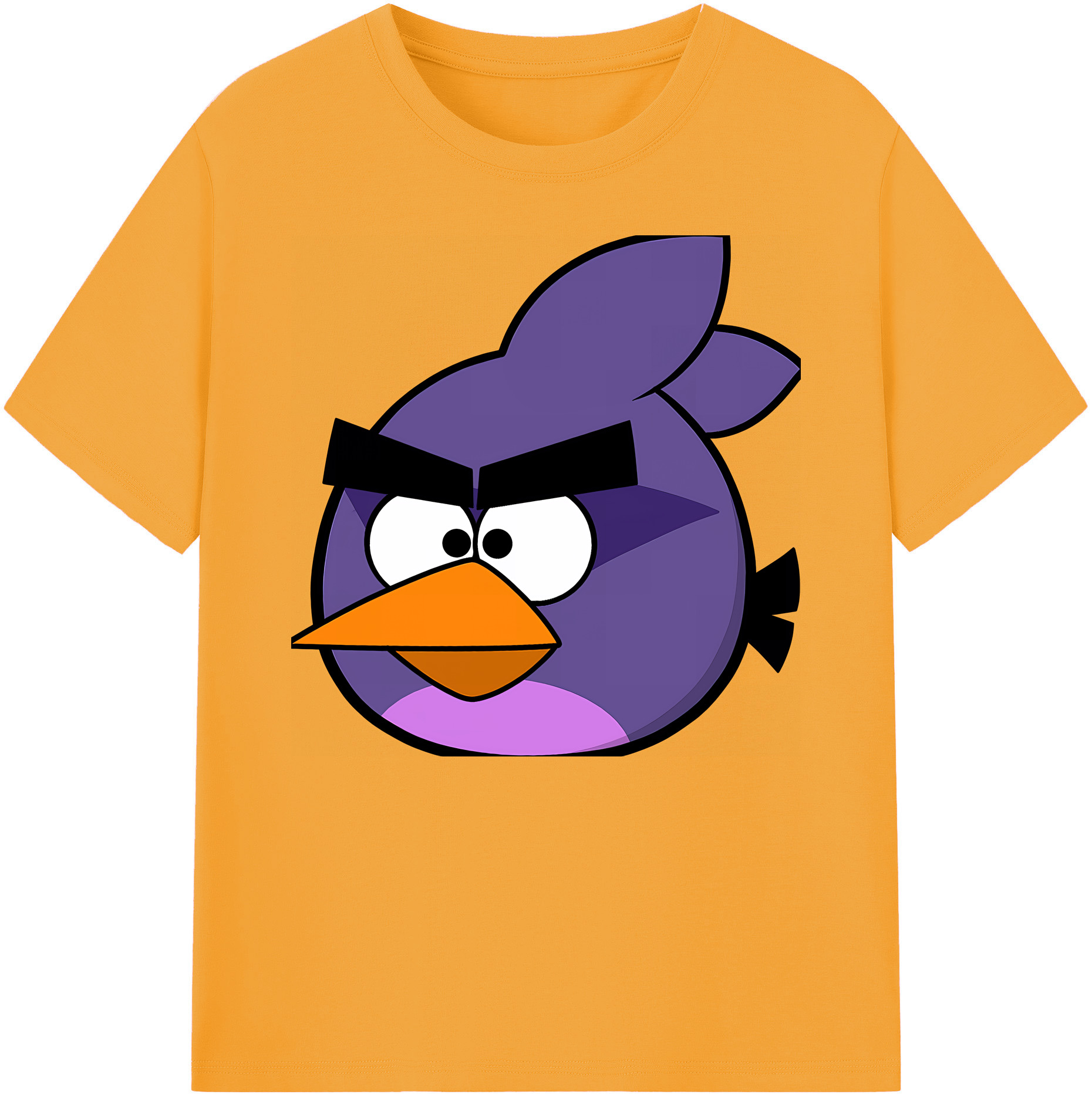 （画像用） Angry Birds アングリーバード 綿100％ メンズ半袖Tシャツ｜肌触りやわらか＆通気性