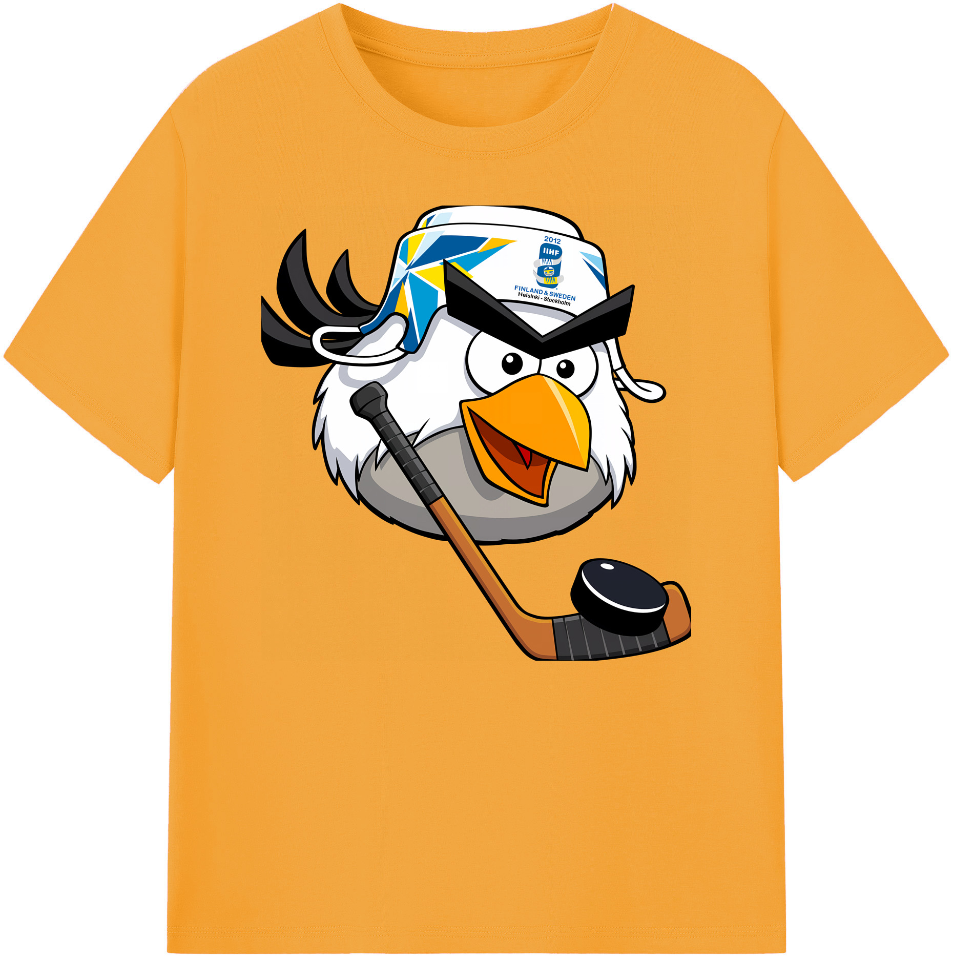 （画像用） Angry Birds アングリーバード 綿100％ メンズ半袖Tシャツ｜肌触りやわらか＆通気性