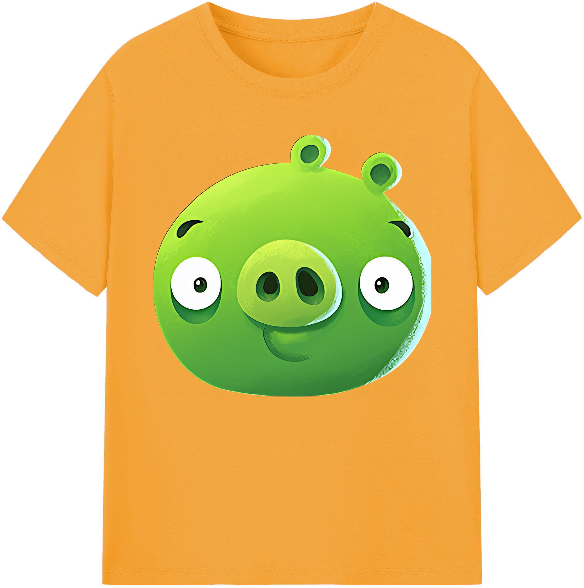 （画像用） Angry Birds アングリーバード 綿100％ メンズ半袖Tシャツ｜肌触りやわらか＆通気性
