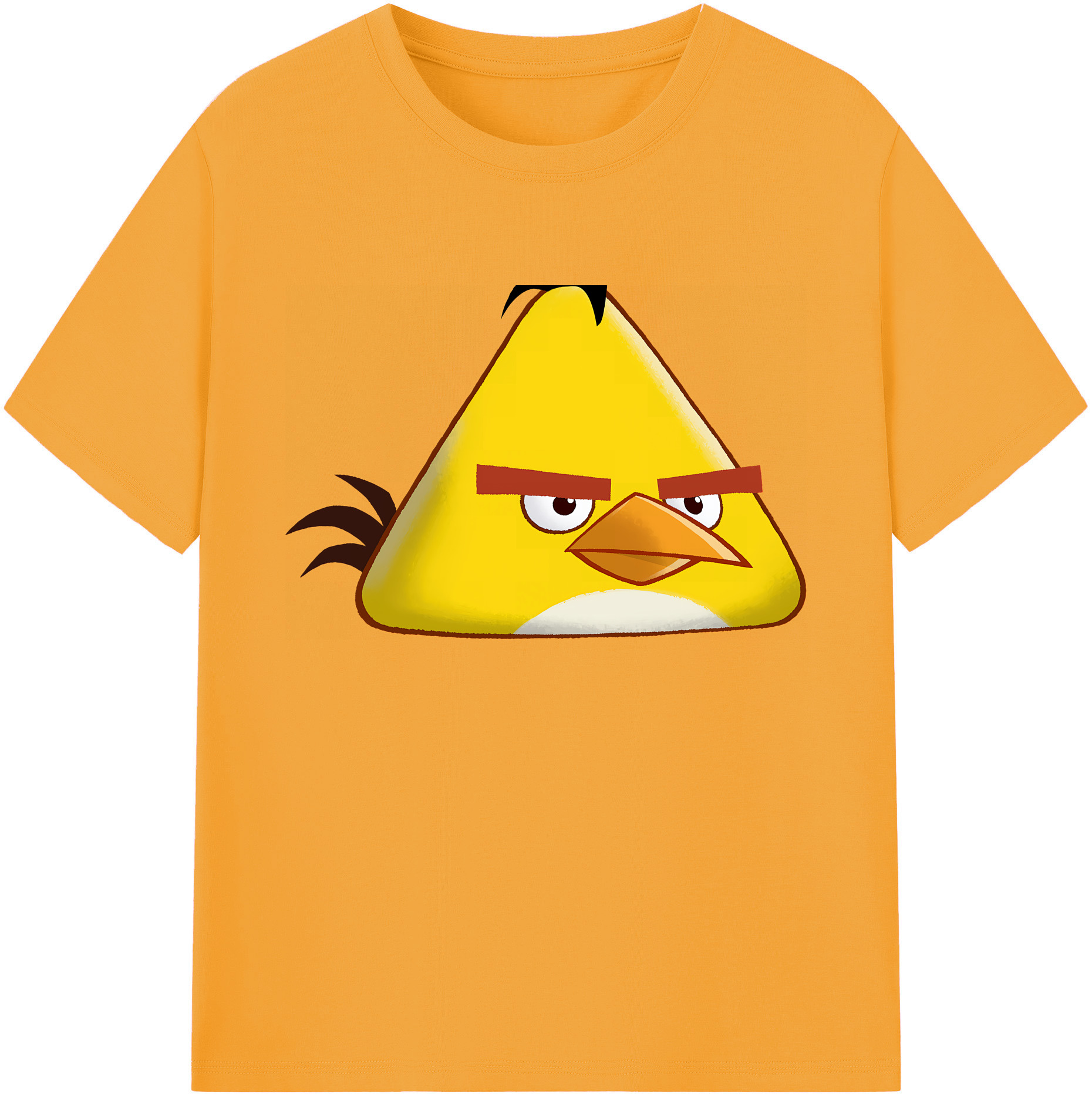 （画像用） Angry Birds アングリーバード 綿100％ メンズ半袖Tシャツ｜肌触りやわらか＆通気性