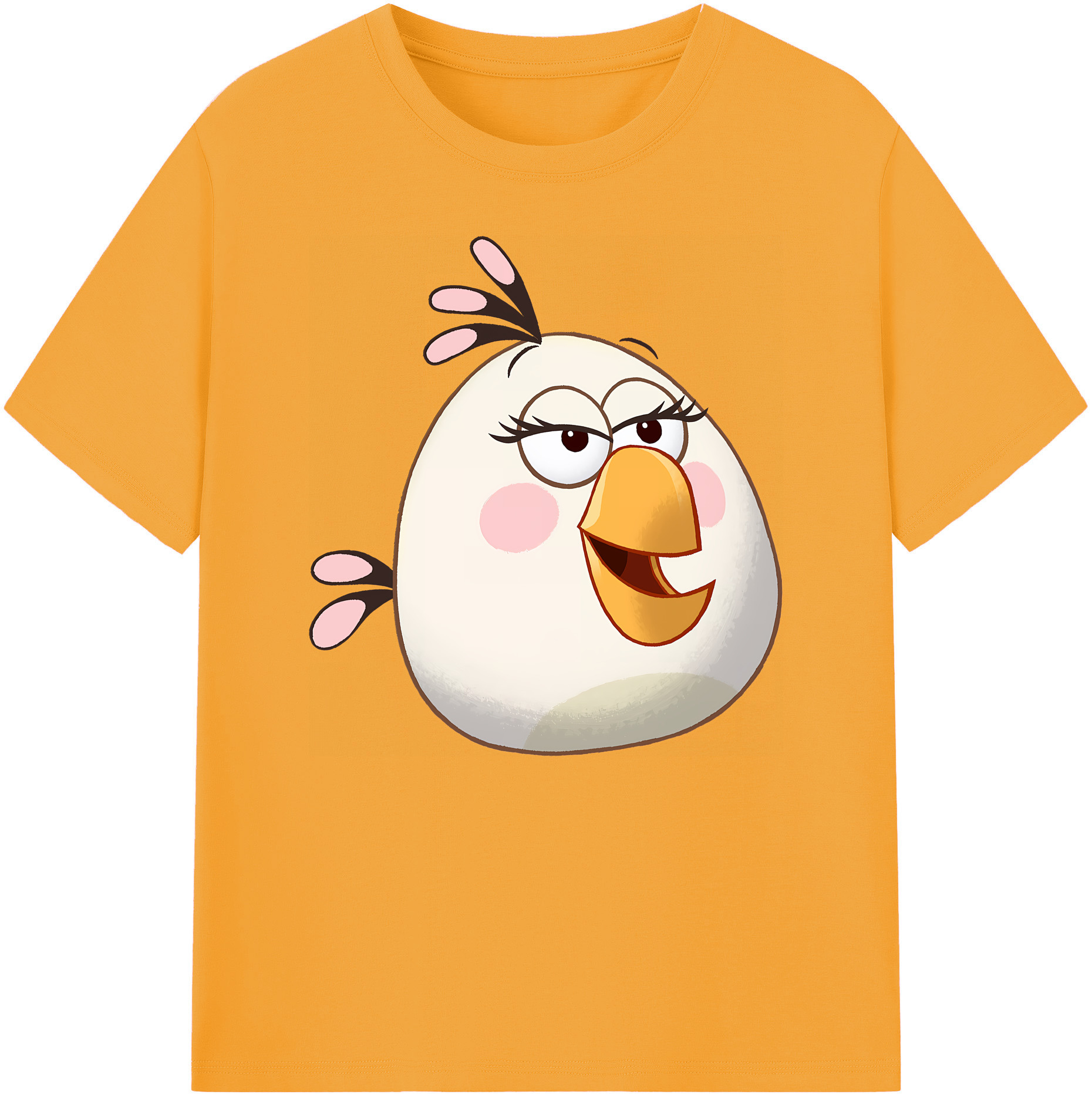 （画像用） Angry Birds アングリーバード 綿100％ メンズ半袖Tシャツ｜肌触りやわらか＆通気性