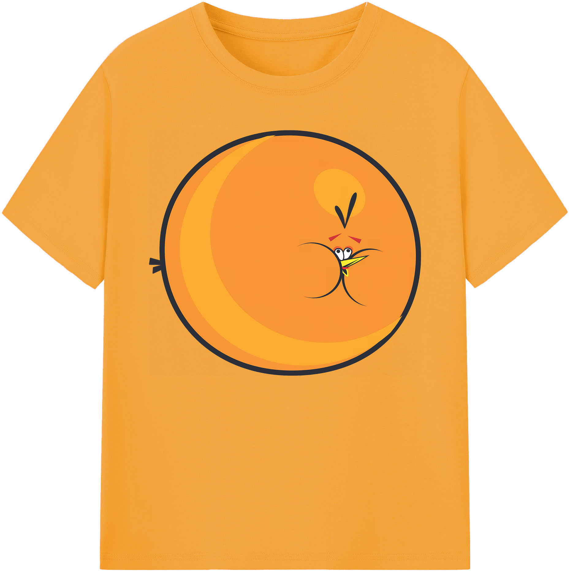 （画像用） Angry Birds アングリーバード 綿100％ メンズ半袖Tシャツ｜肌触りやわらか＆通気性