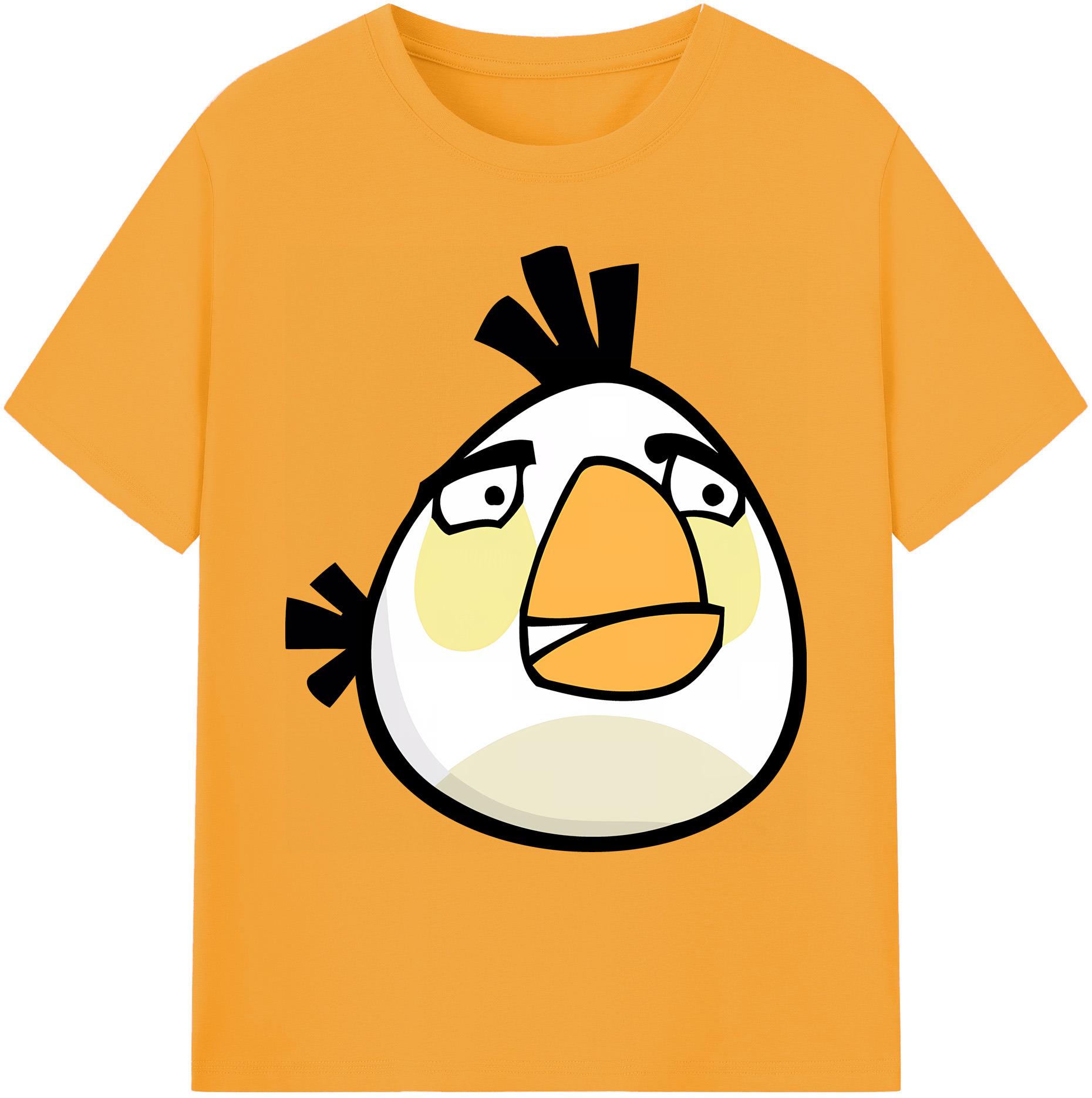 （画像用） Angry Birds アングリーバード 綿100％ メンズ半袖Tシャツ｜肌触りやわらか＆通気性