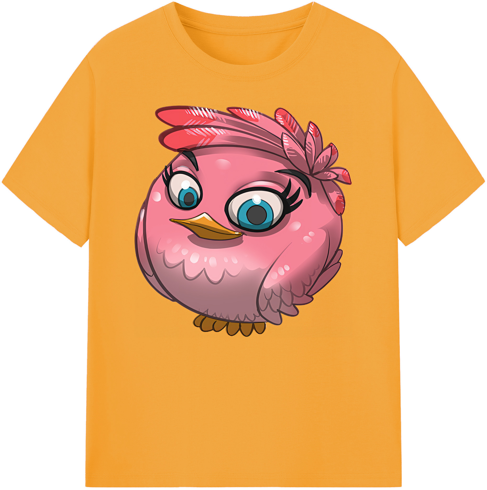 （画像用） Angry Birds アングリーバード 綿100％ メンズ半袖Tシャツ｜肌触りやわらか＆通気性