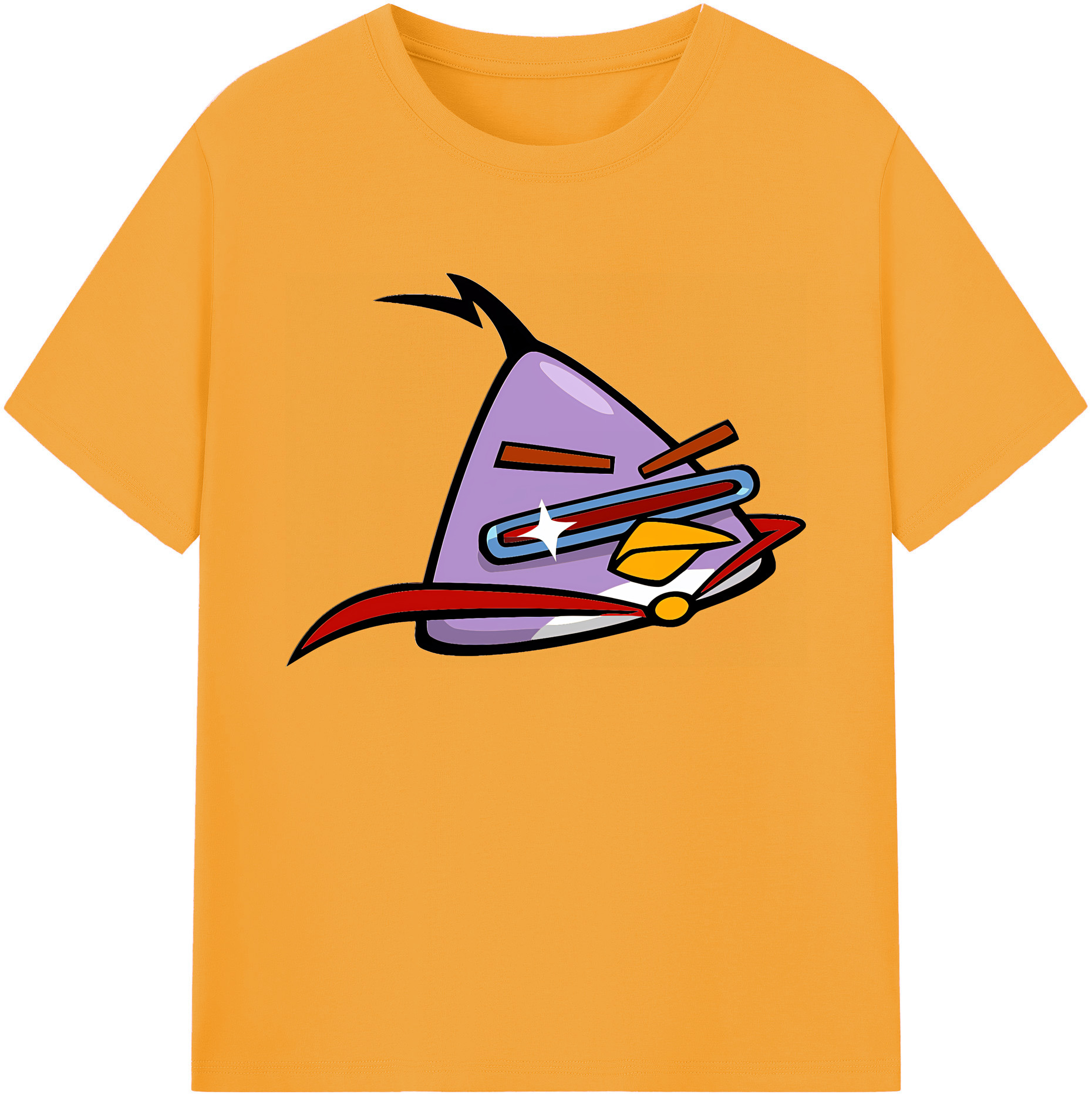 （画像用） Angry Birds アングリーバード 綿100％ メンズ半袖Tシャツ｜肌触りやわらか＆通気性