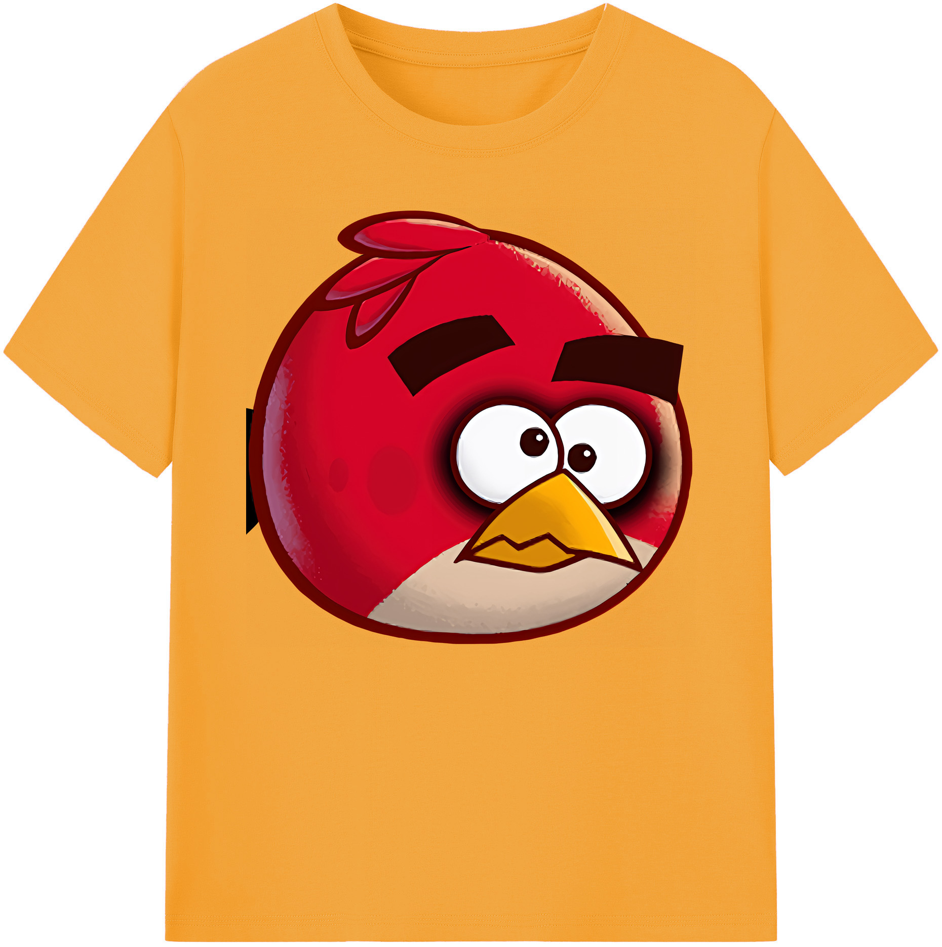 （画像用） Angry Birds アングリーバード 綿100％ メンズ半袖Tシャツ｜肌触りやわらか＆通気性