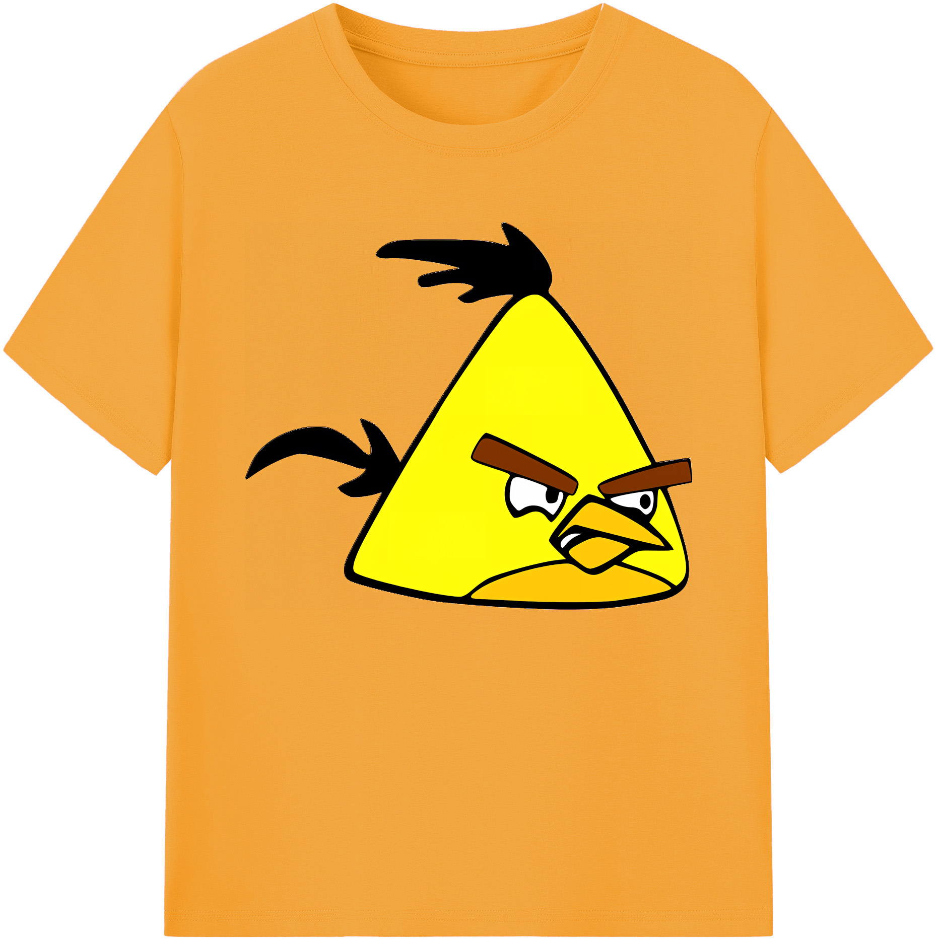 （画像用） Angry Birds アングリーバード 綿100％ メンズ半袖Tシャツ｜肌触りやわらか＆通気性