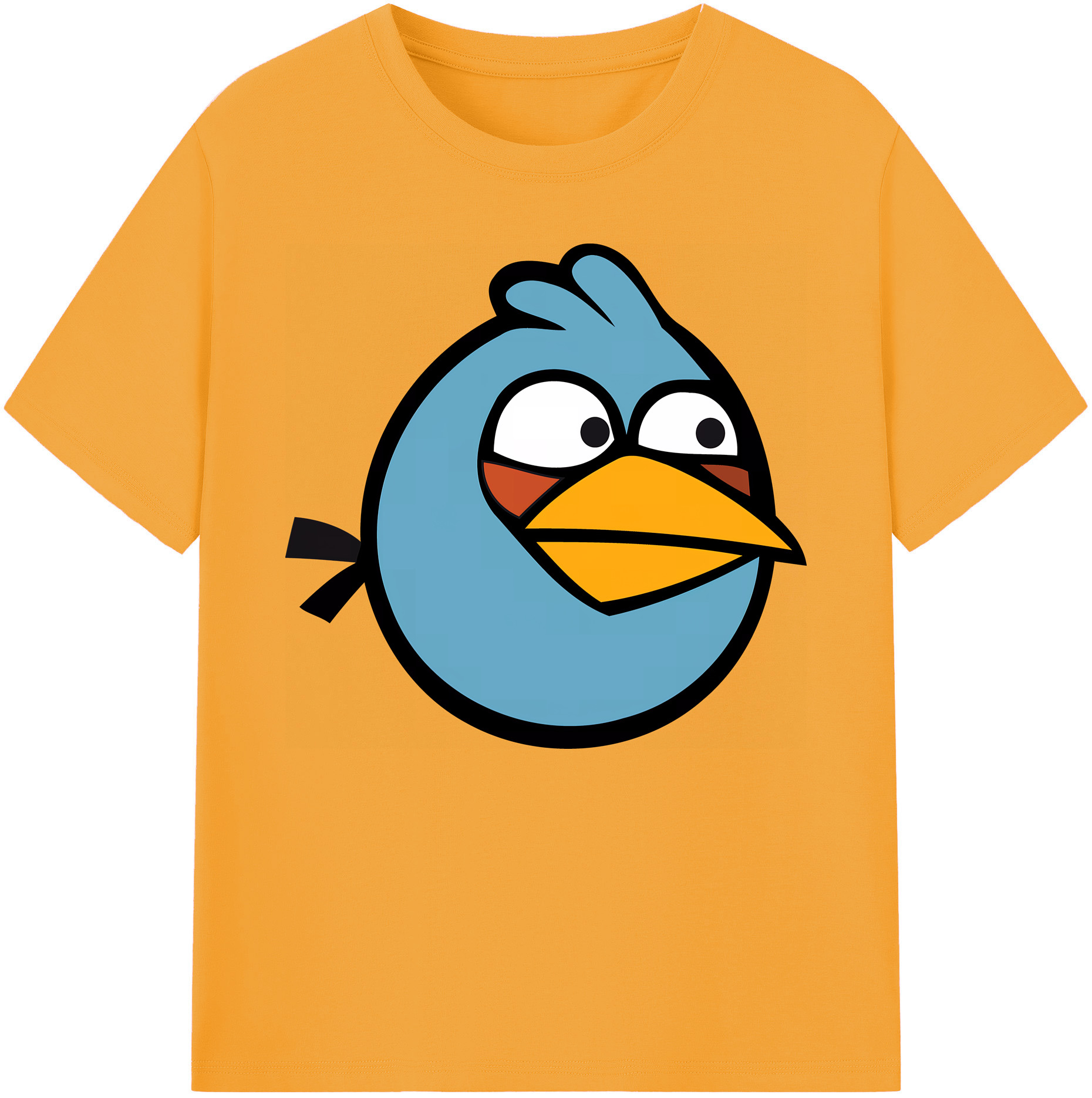 （画像用） Angry Birds アングリーバード 綿100％ メンズ半袖Tシャツ｜肌触りやわらか＆通気性