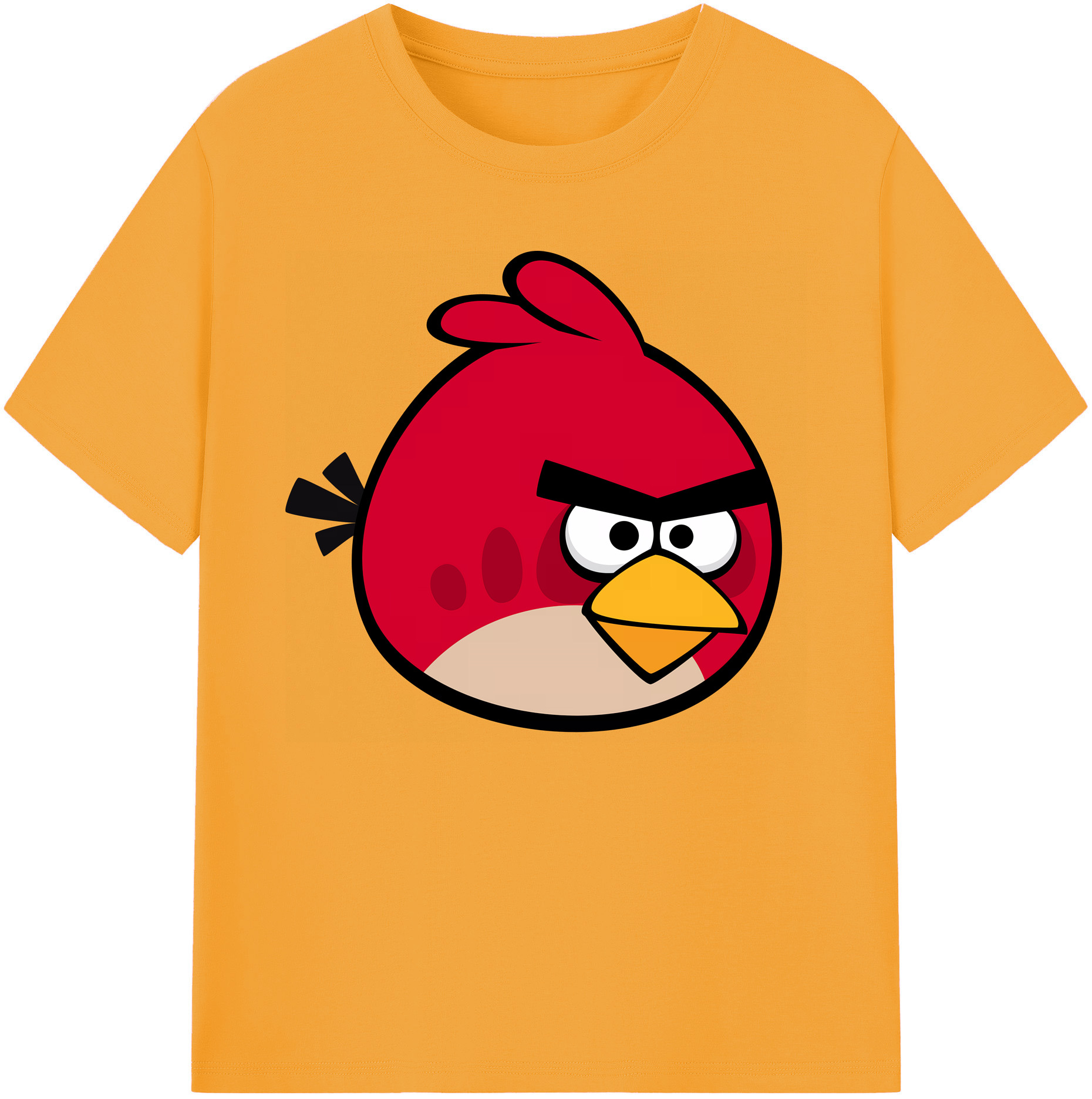 （画像用） Angry Birds アングリーバード 綿100％ メンズ半袖Tシャツ｜肌触りやわらか＆通気性