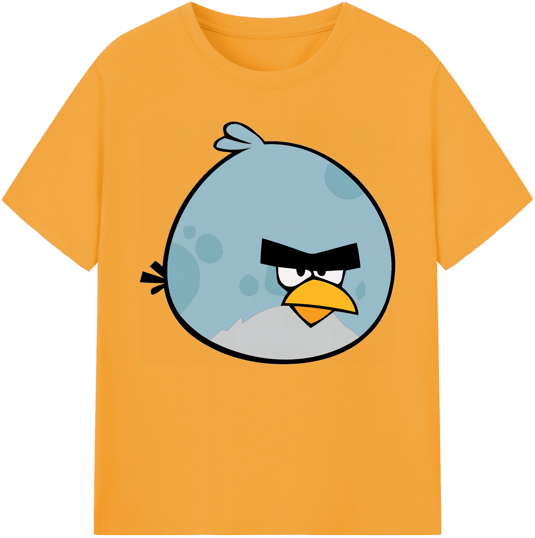 （画像用） Angry Birds アングリーバード 綿100％ メンズ半袖Tシャツ｜肌触りやわらか＆通気性