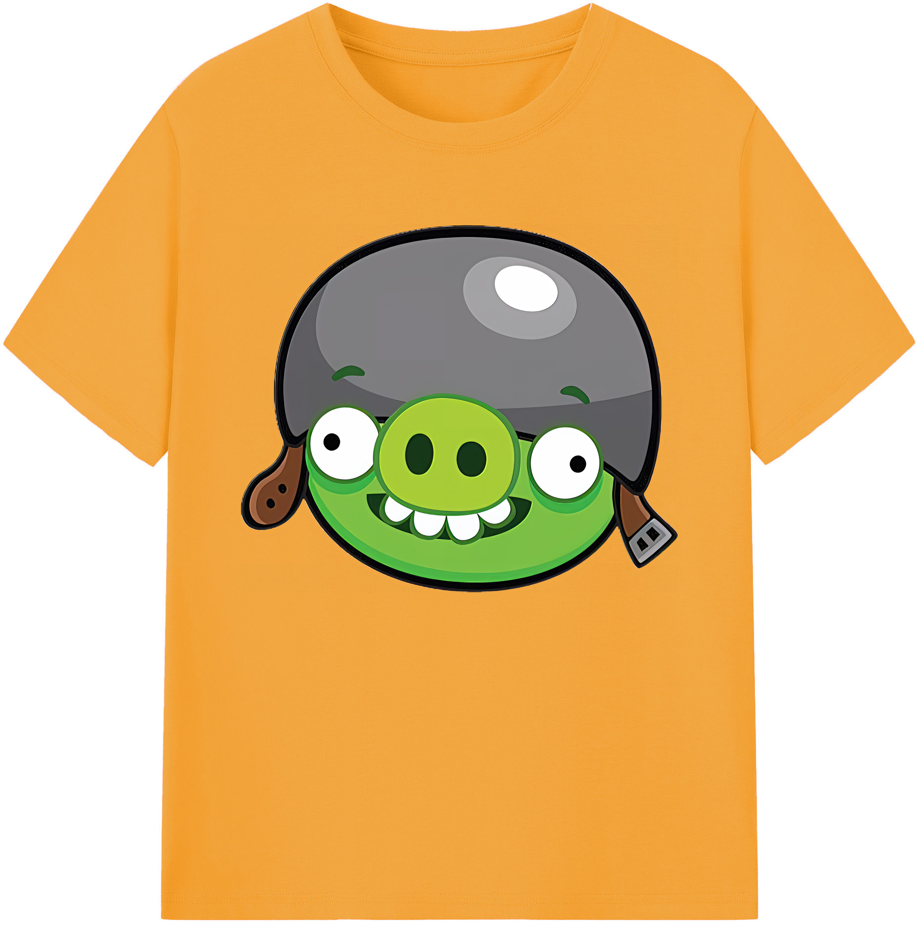 （画像用） Angry Birds アングリーバード 綿100％ メンズ半袖Tシャツ｜肌触りやわらか＆通気性