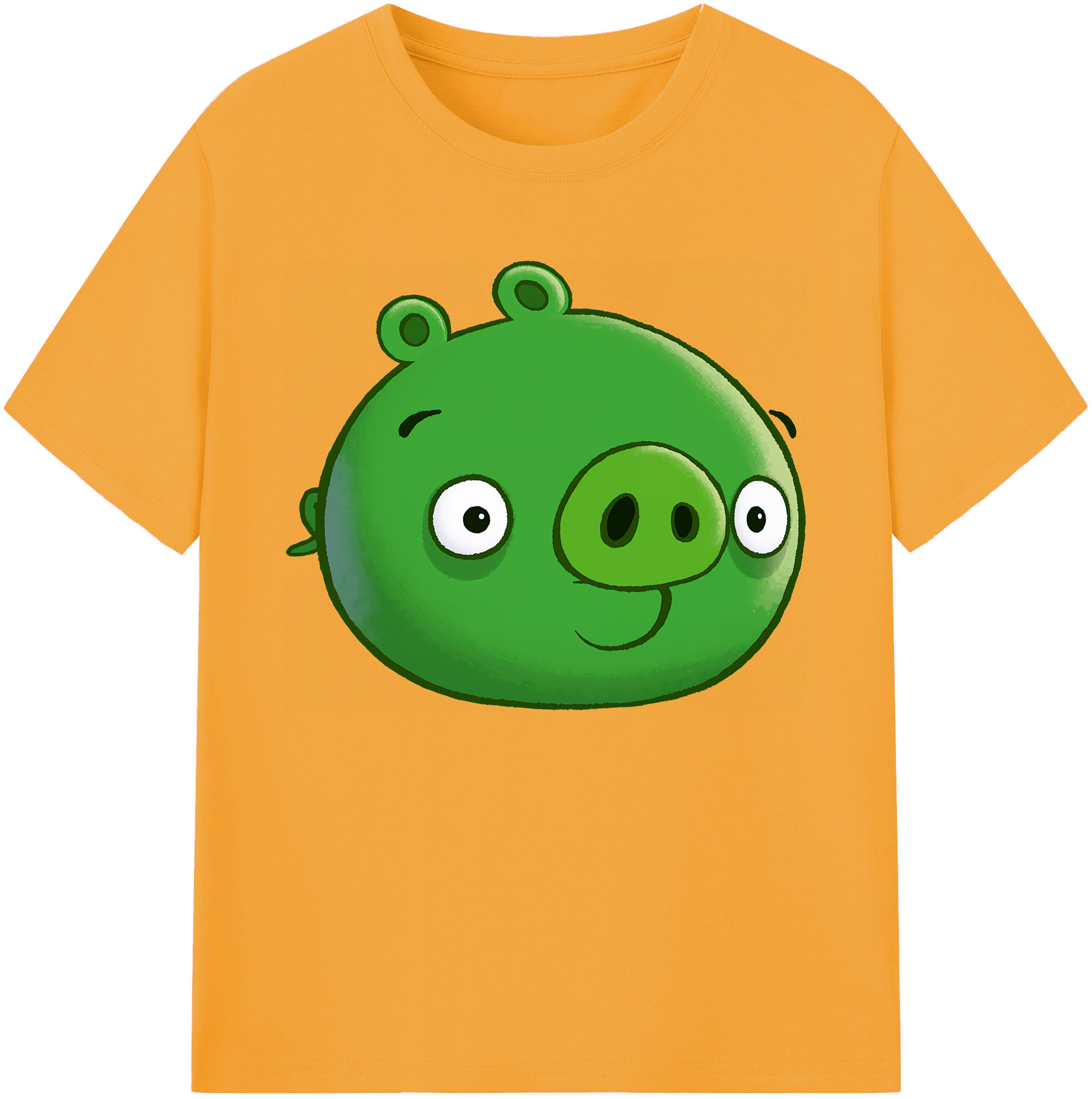 （画像用） Angry Birds アングリーバード 綿100％ メンズ半袖Tシャツ｜肌触りやわらか＆通気性