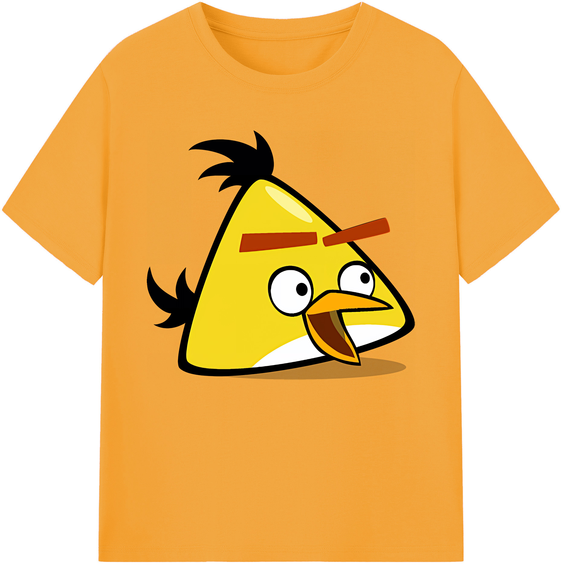 （画像用） Angry Birds アングリーバード 綿100％ メンズ半袖Tシャツ｜肌触りやわらか＆通気性