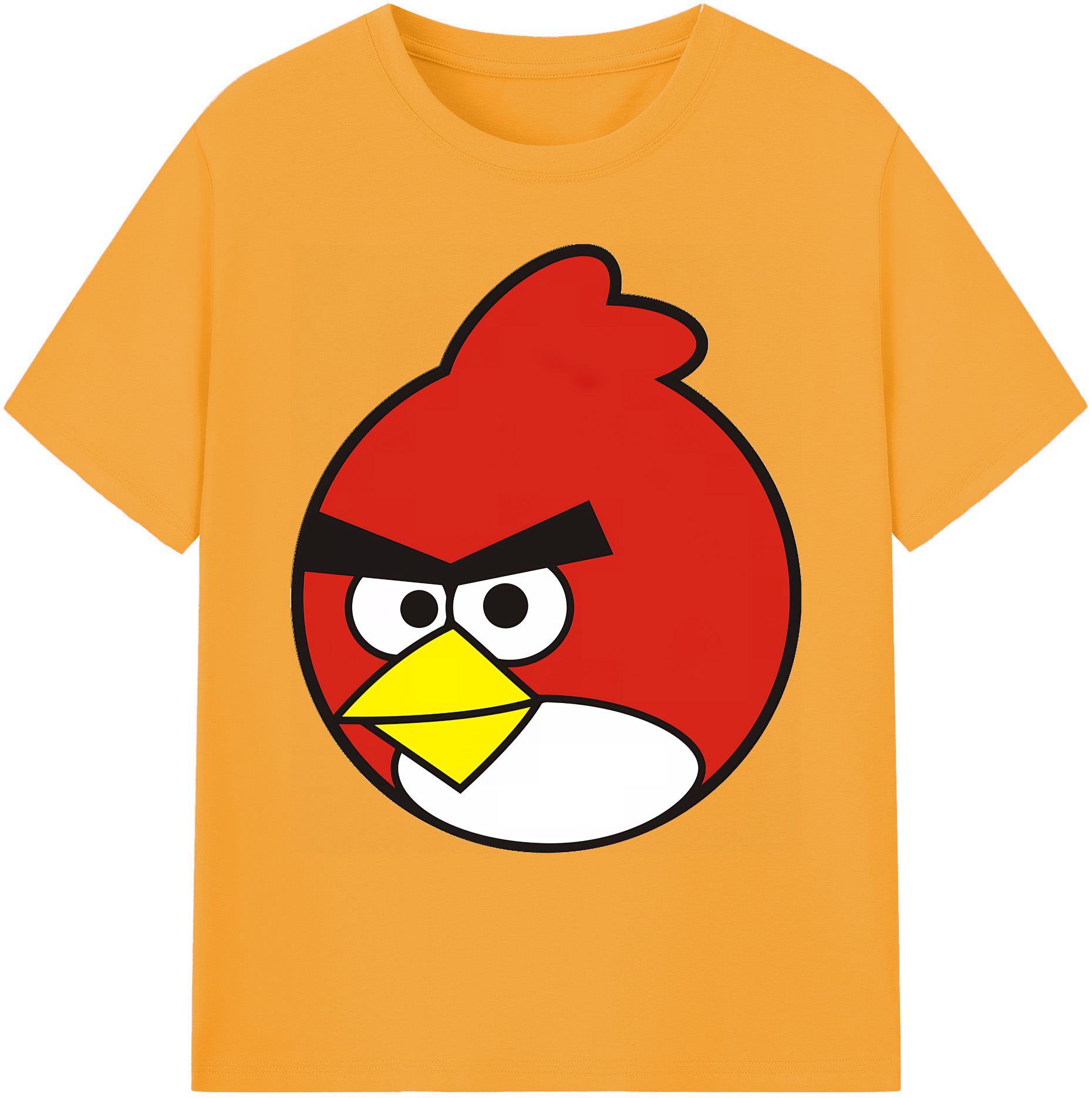 （画像用） Angry Birds アングリーバード 綿100％ メンズ半袖Tシャツ｜肌触りやわらか＆通気性