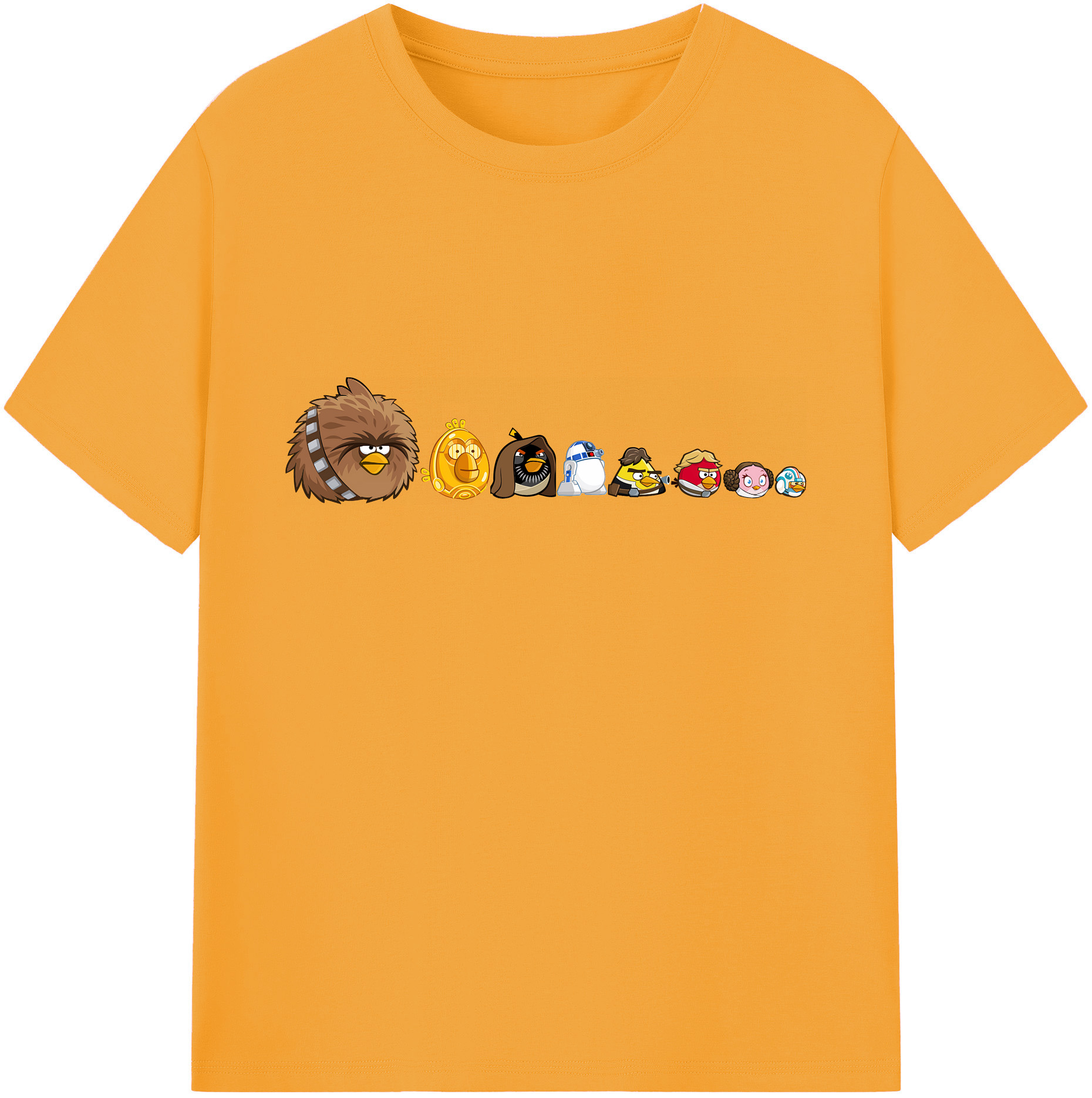 （画像用） Angry Birds アングリーバード 綿100％ メンズ半袖Tシャツ｜肌触りやわらか＆通気性
