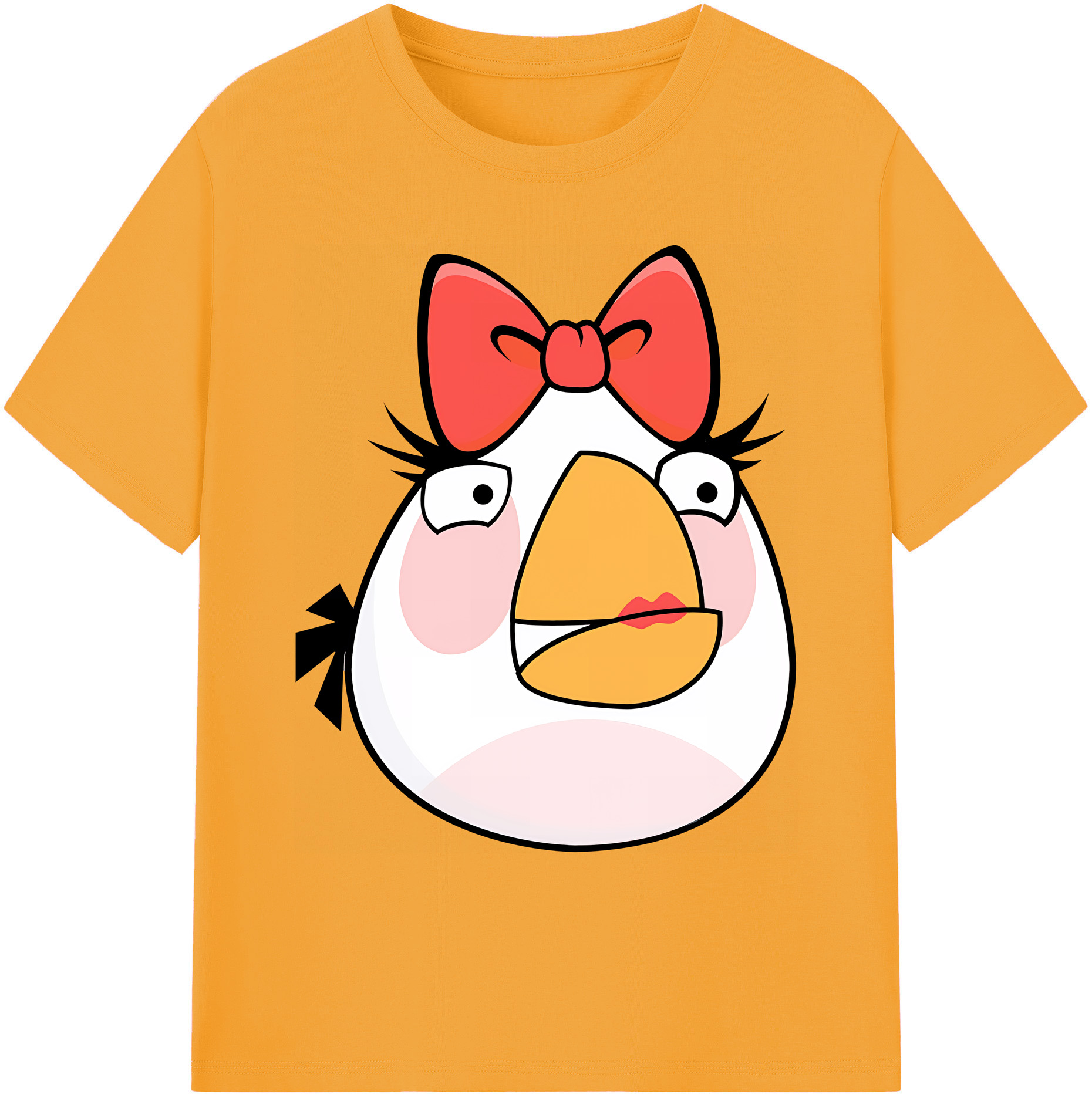 （画像用） Angry Birds アングリーバード 綿100％ メンズ半袖Tシャツ｜肌触りやわらか＆通気性