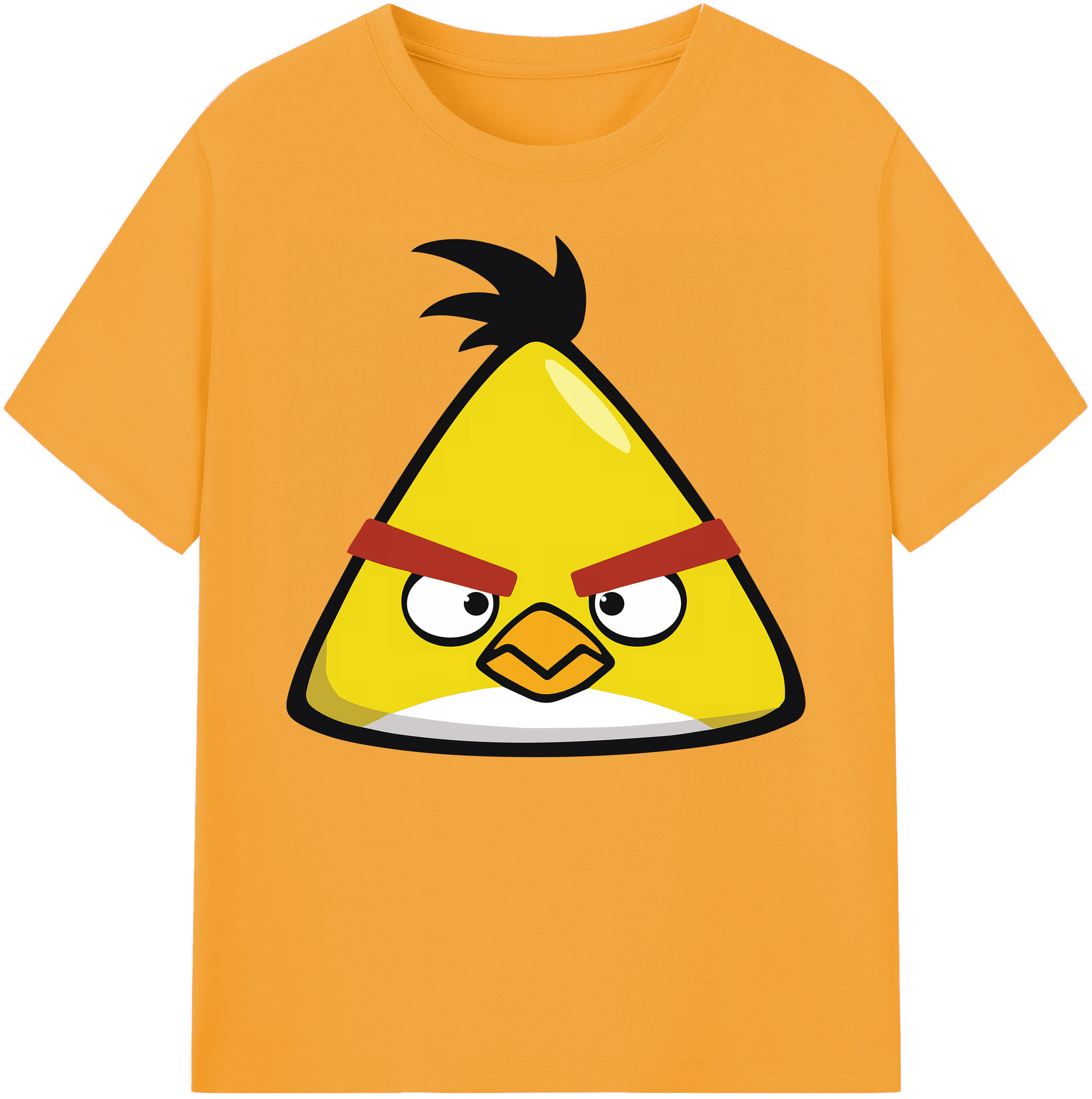 （画像用） Angry Birds アングリーバード 綿100％ メンズ半袖Tシャツ｜肌触りやわらか＆通気性