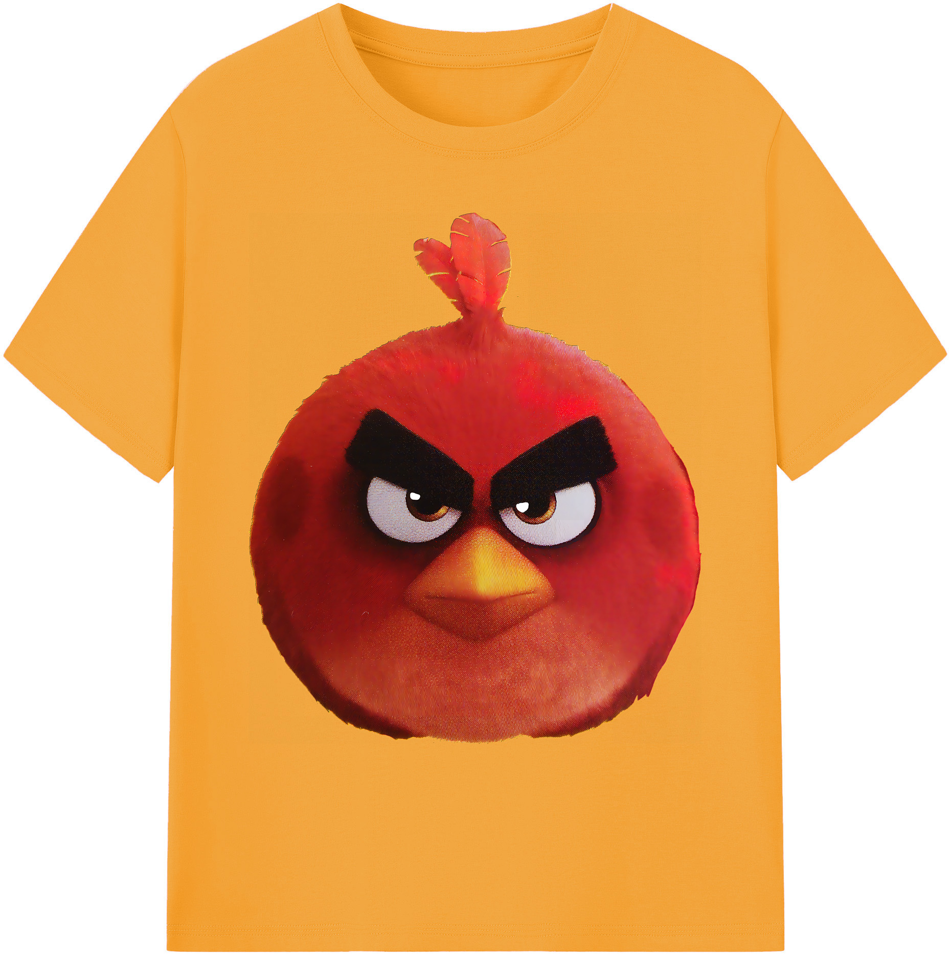 （画像用） Angry Birds アングリーバード 綿100％ メンズ半袖Tシャツ｜肌触りやわらか＆通気性