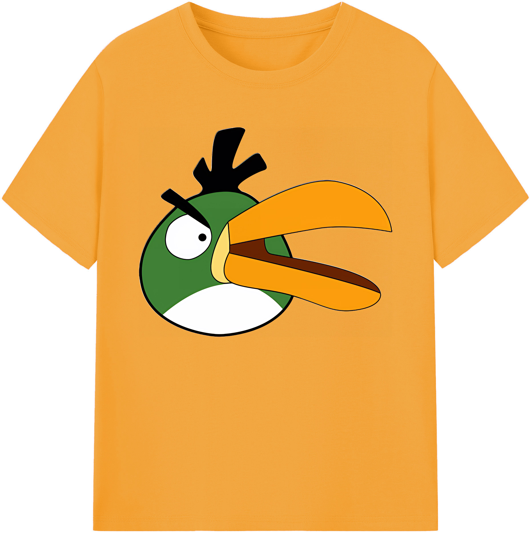 （画像用） Angry Birds アングリーバード 綿100％ メンズ半袖Tシャツ｜肌触りやわらか＆通気性