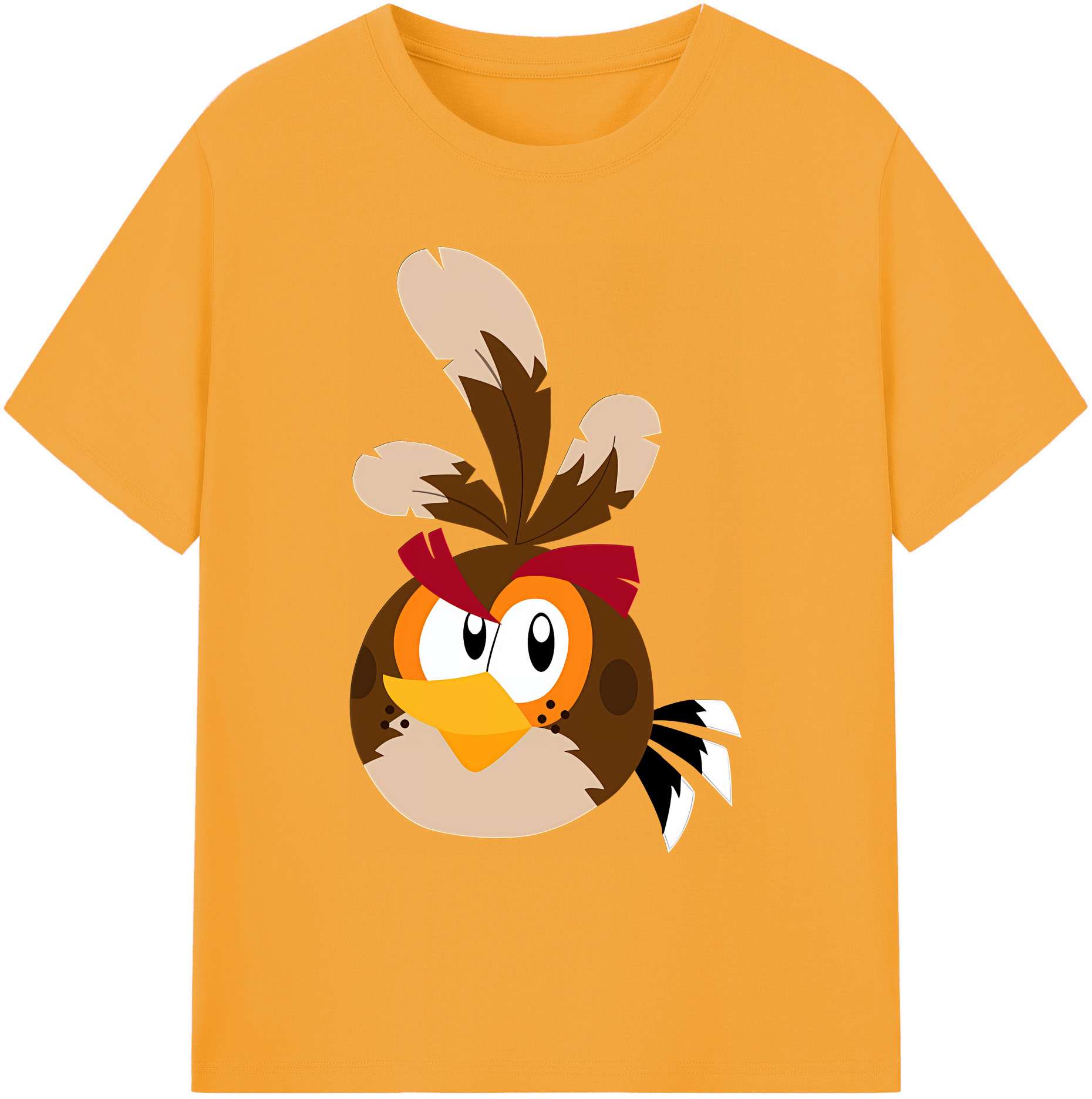 （画像用） Angry Birds アングリーバード 綿100％ メンズ半袖Tシャツ｜肌触りやわらか＆通気性