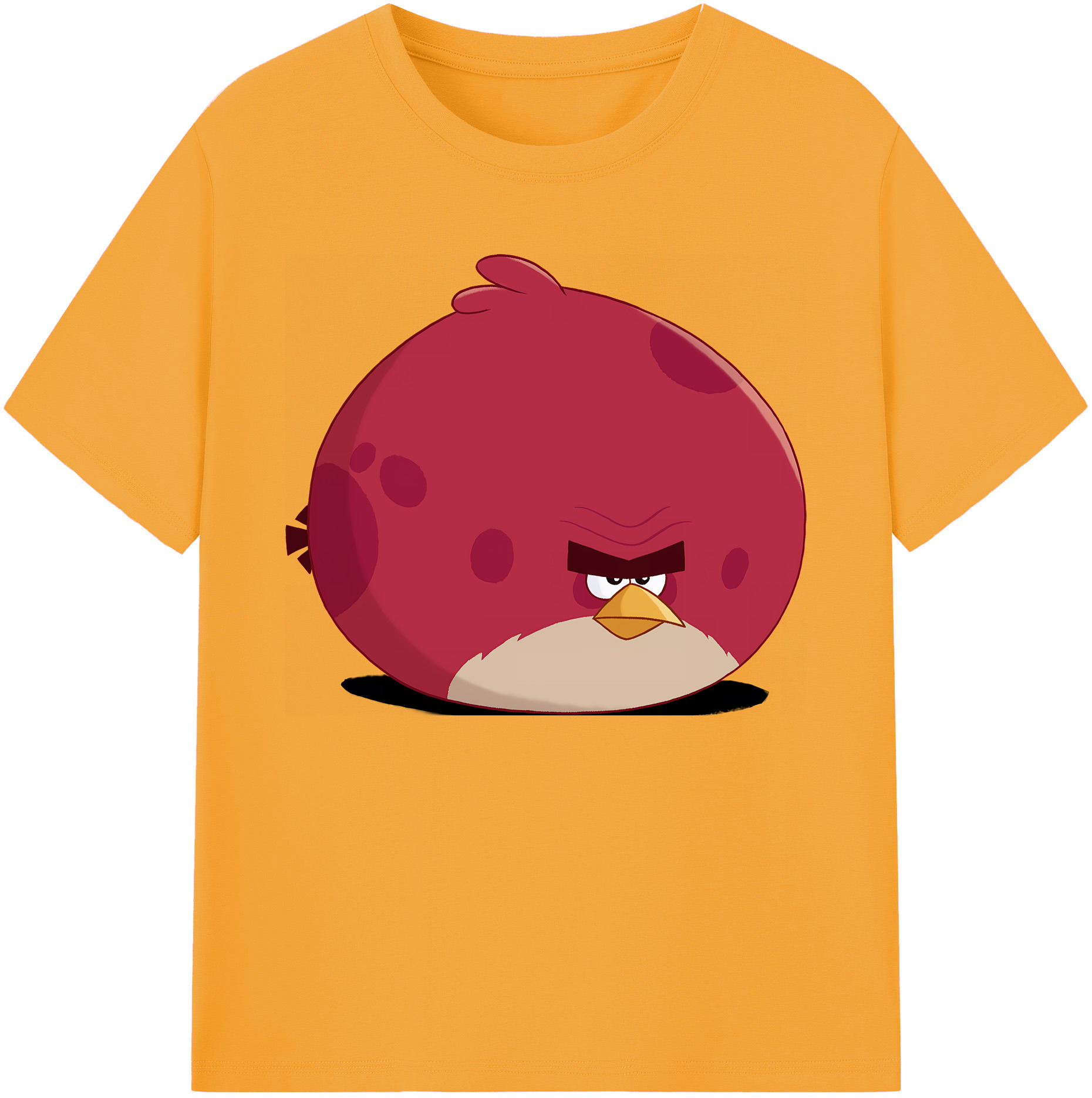 （画像用） Angry Birds アングリーバード 綿100％ メンズ半袖Tシャツ｜肌触りやわらか＆通気性