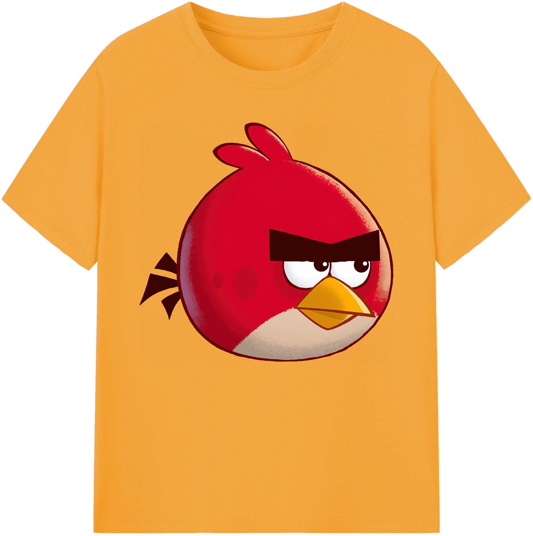 （画像用） Angry Birds アングリーバード 綿100％ メンズ半袖Tシャツ｜肌触りやわらか＆通気性