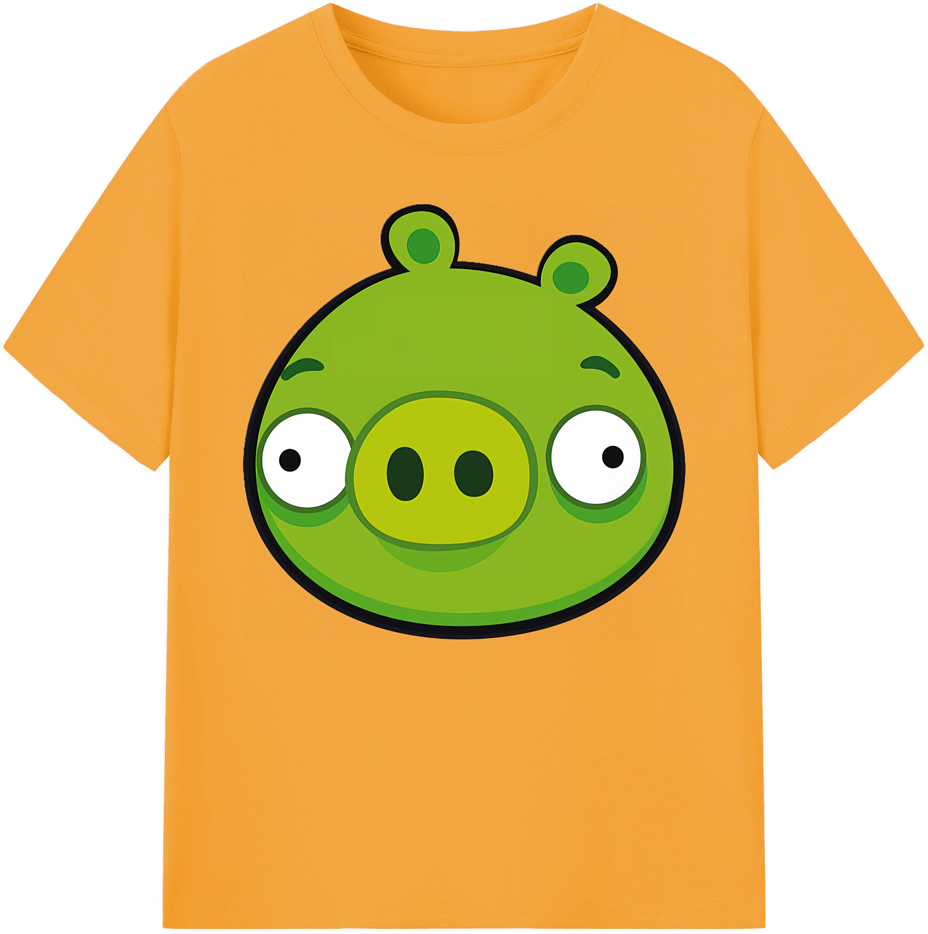 （画像用） Angry Birds アングリーバード 綿100％ メンズ半袖Tシャツ｜肌触りやわらか＆通気性