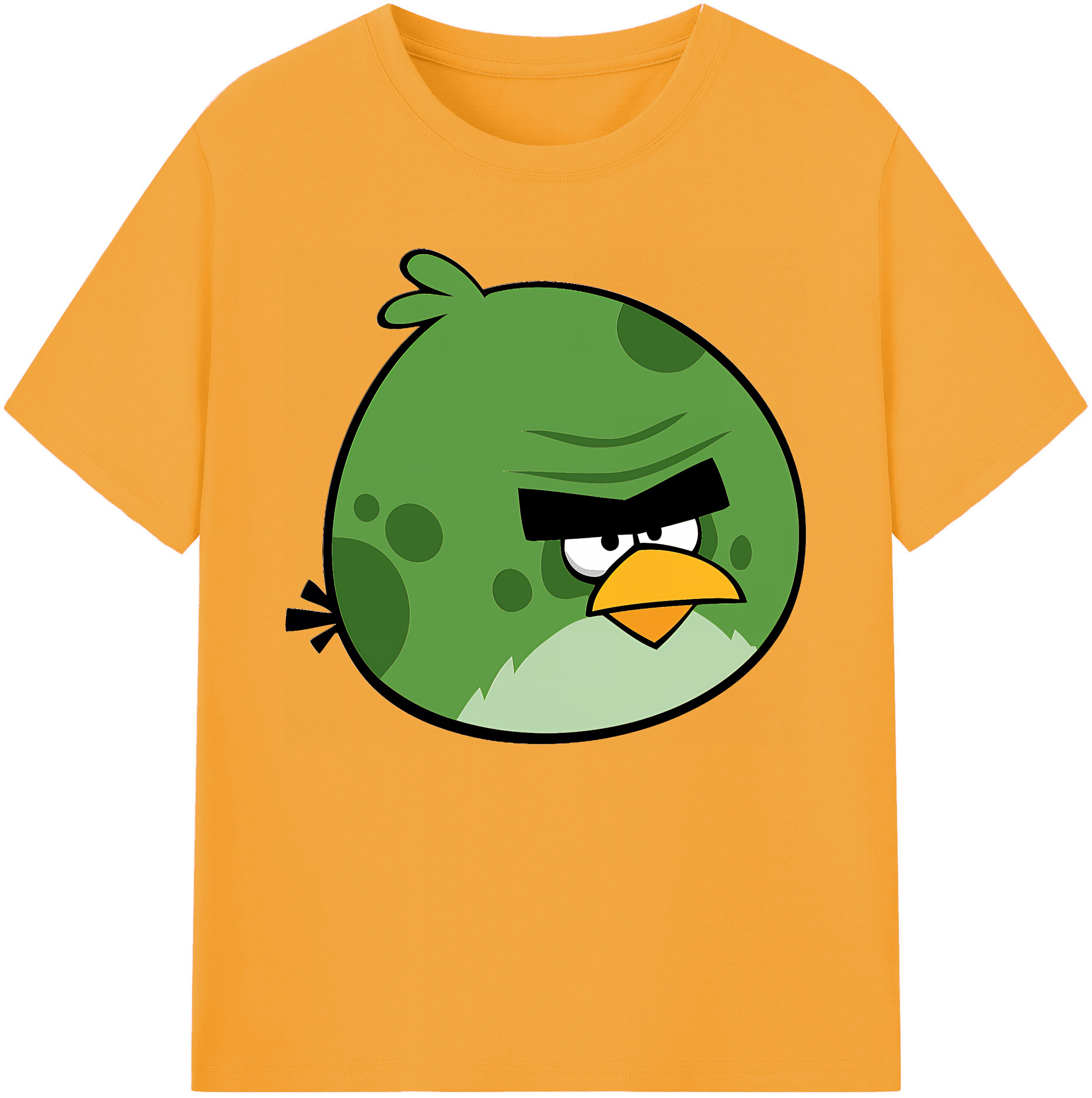 （画像用） Angry Birds アングリーバード 綿100％ メンズ半袖Tシャツ｜肌触りやわらか＆通気性