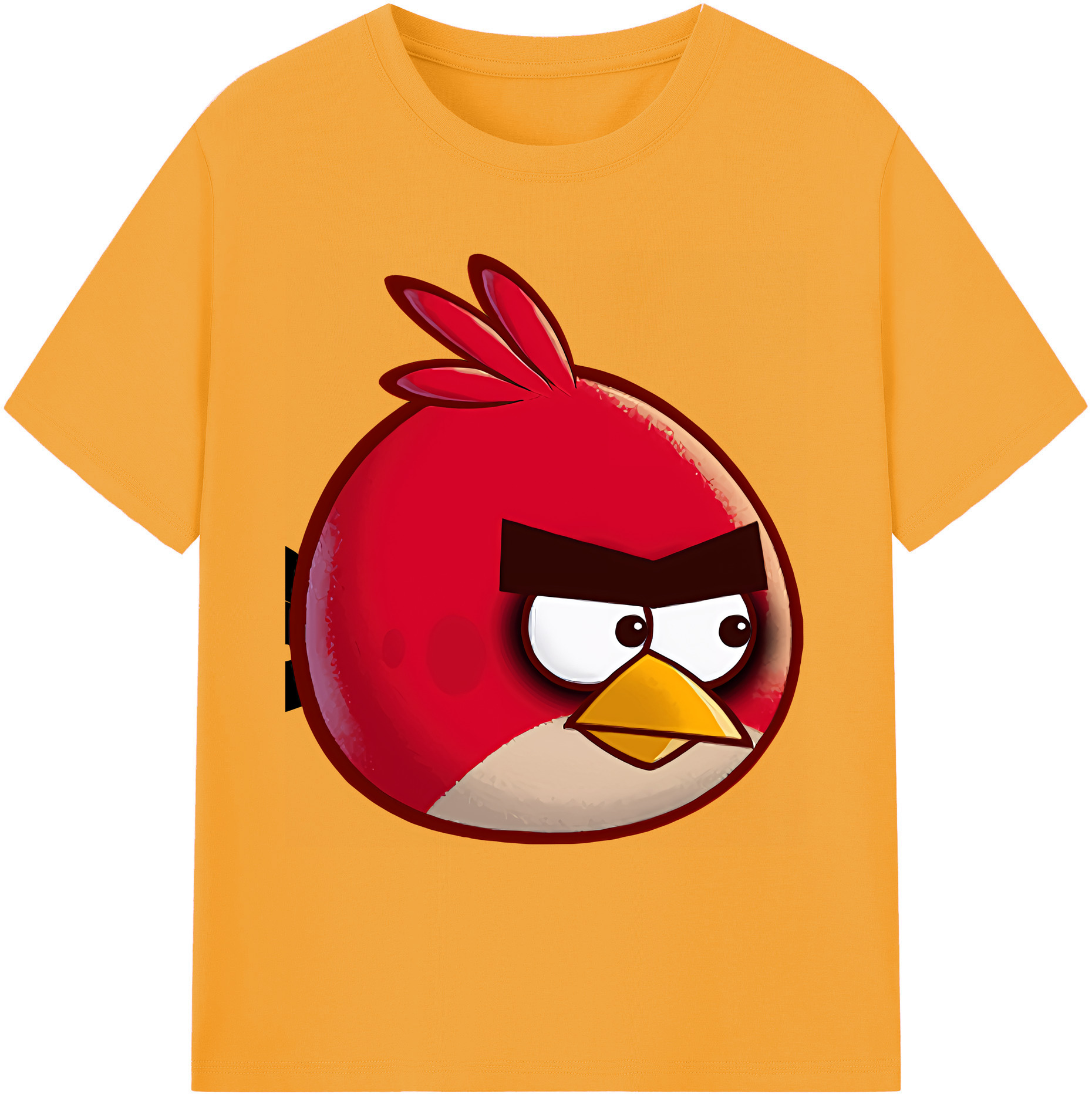 （画像用） Angry Birds アングリーバード 綿100％ メンズ半袖Tシャツ｜肌触りやわらか＆通気性