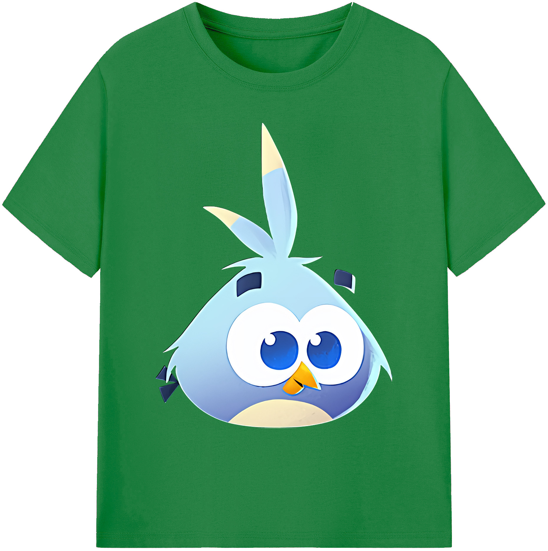（画像用） Angry Birds アングリーバード 綿100％ メンズ半袖Tシャツ｜肌触りやわらか＆通気性