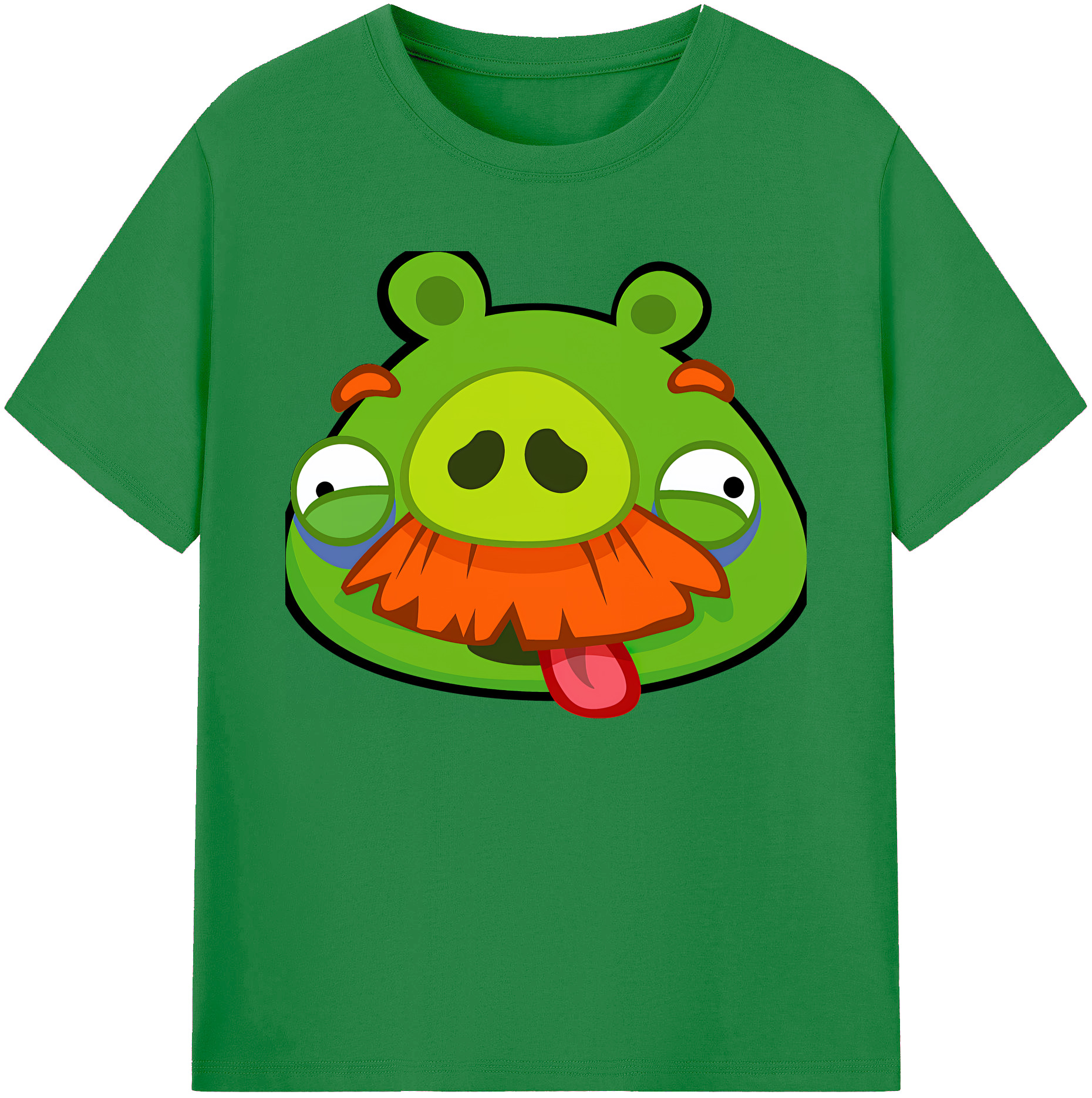 （画像用） Angry Birds アングリーバード 綿100％ メンズ半袖Tシャツ｜肌触りやわらか＆通気性