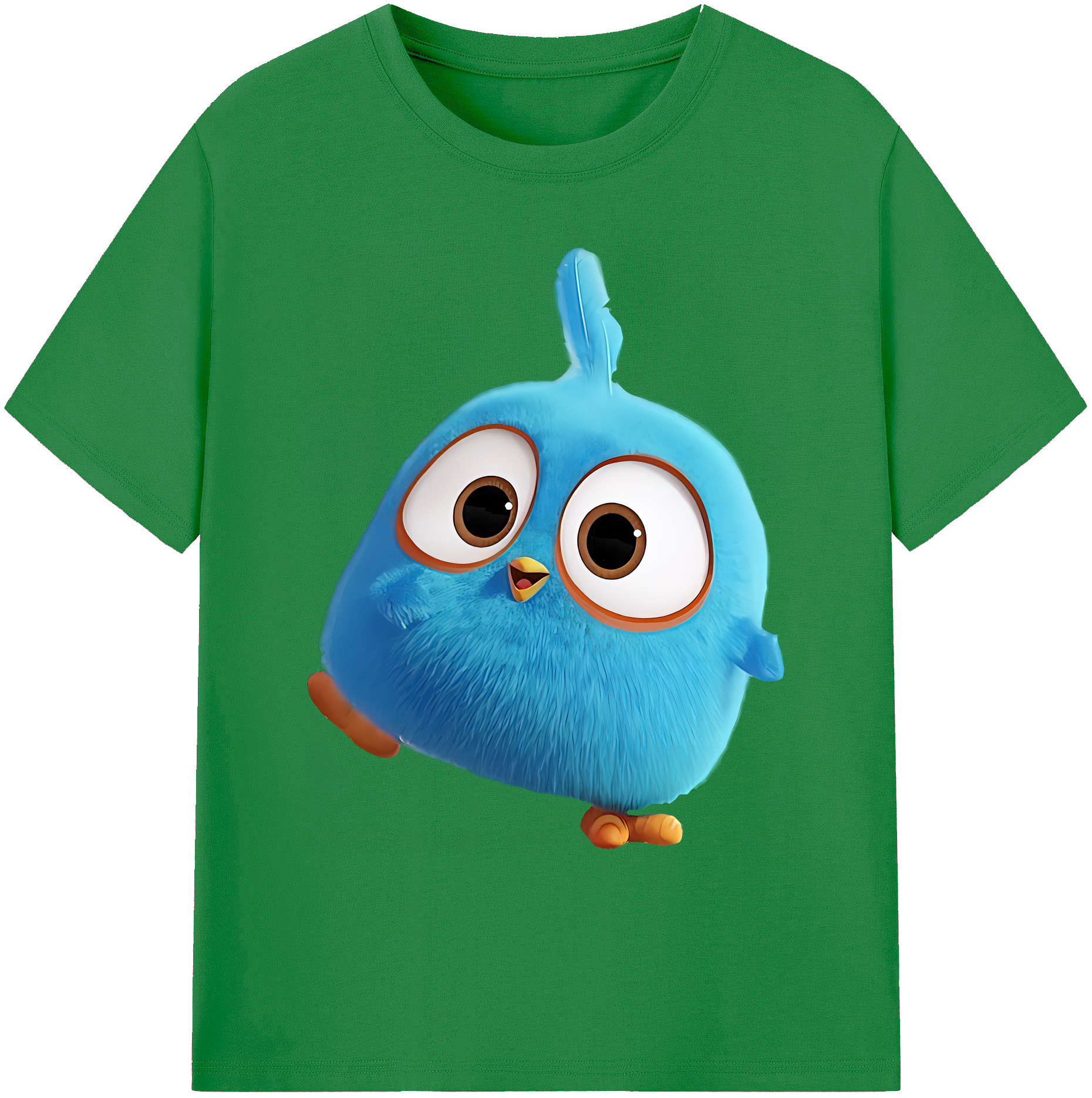 （画像用） Angry Birds アングリーバード 綿100％ メンズ半袖Tシャツ｜肌触りやわらか＆通気性